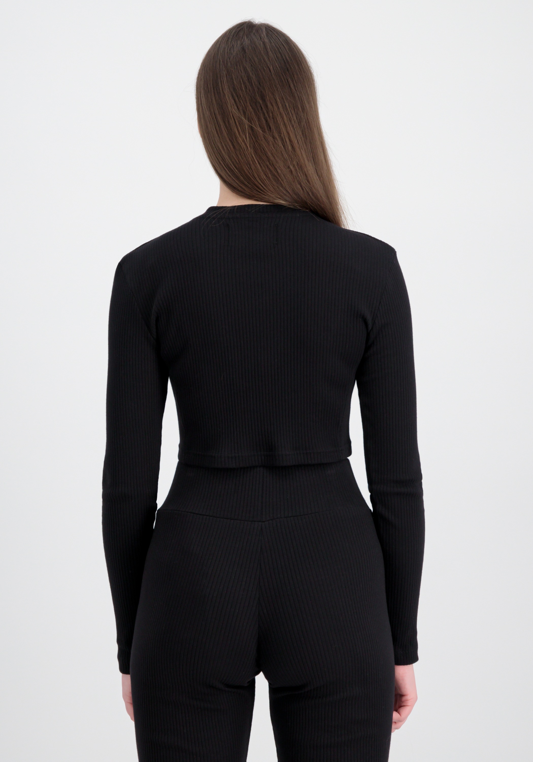 Alpha Industries Longsleeve »Alpha Industries Women - Longsleeves X-Fit Rib LS C Women«