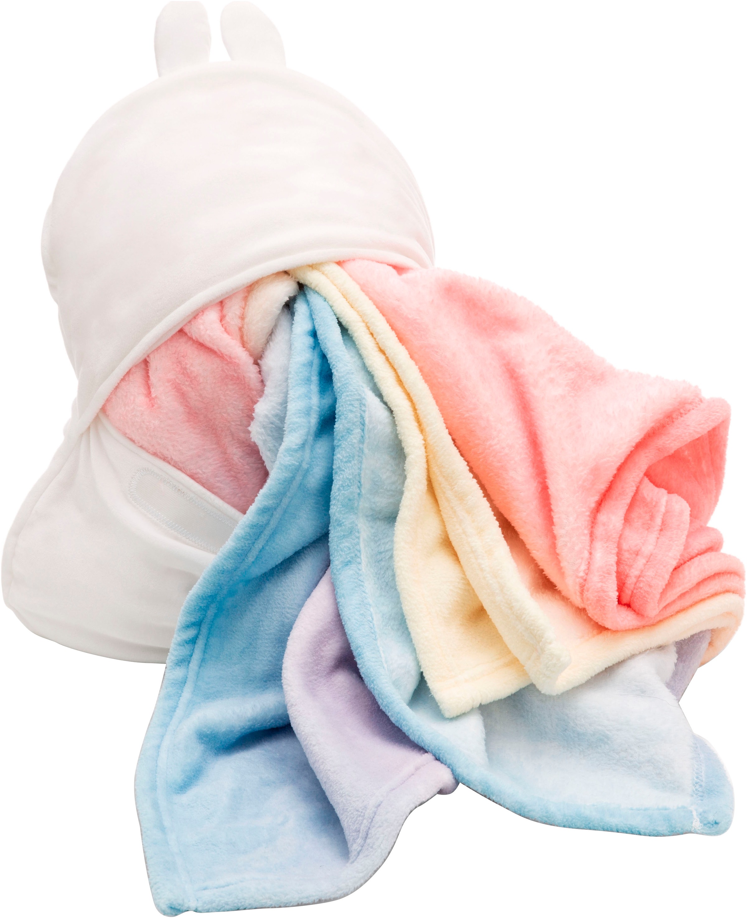 Nici Wohndecke »MOLANG«, mit Plüschtier günstig online kaufen