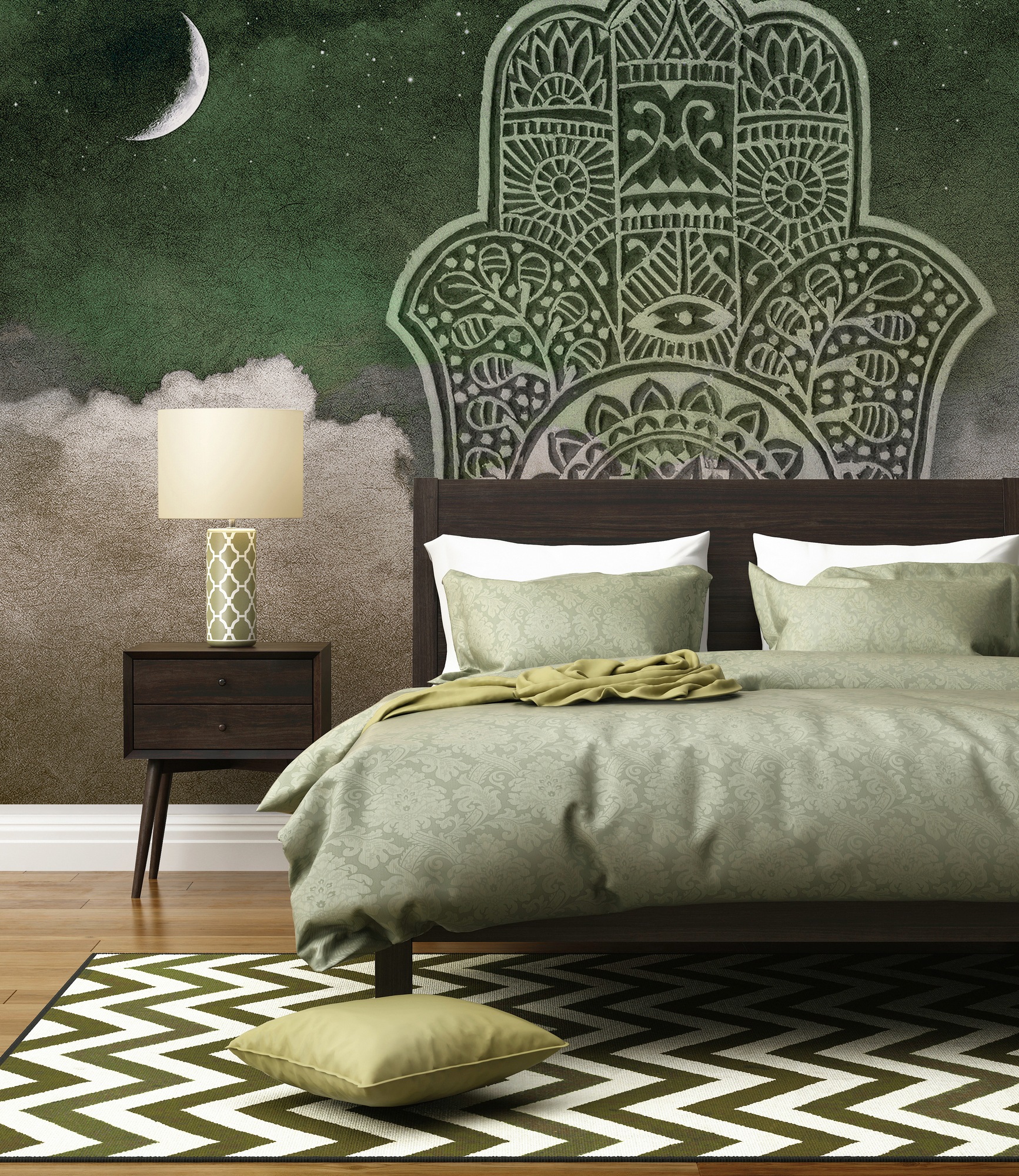 Architects Paper Fototapete »Atelier 47 Hamsa 2« orientalisch glatt Vlies, günstig online kaufen