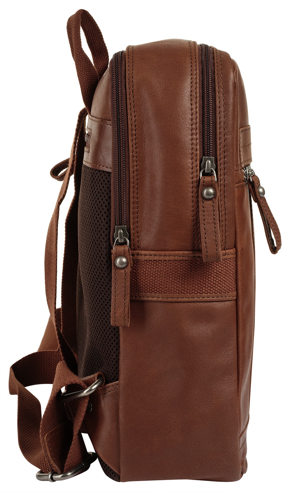 Sansibar Laptoprucksack, echt Leder