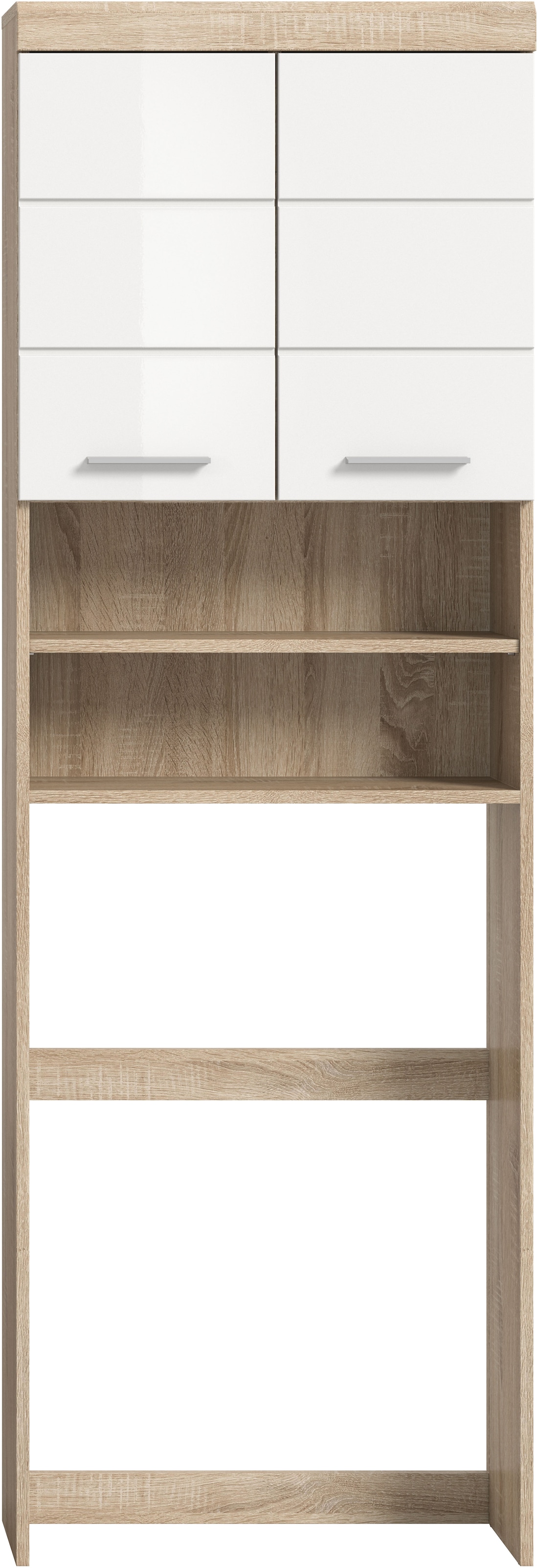 INOSIGN Waschmaschinenumbauschrank »Siena, Breite 63cm, für Waschmaschine & Trockner, 2 Türen, MDF-Front«, in verschiedenen Farben, Überbauschrank, Umbauschrank, Badschrank
