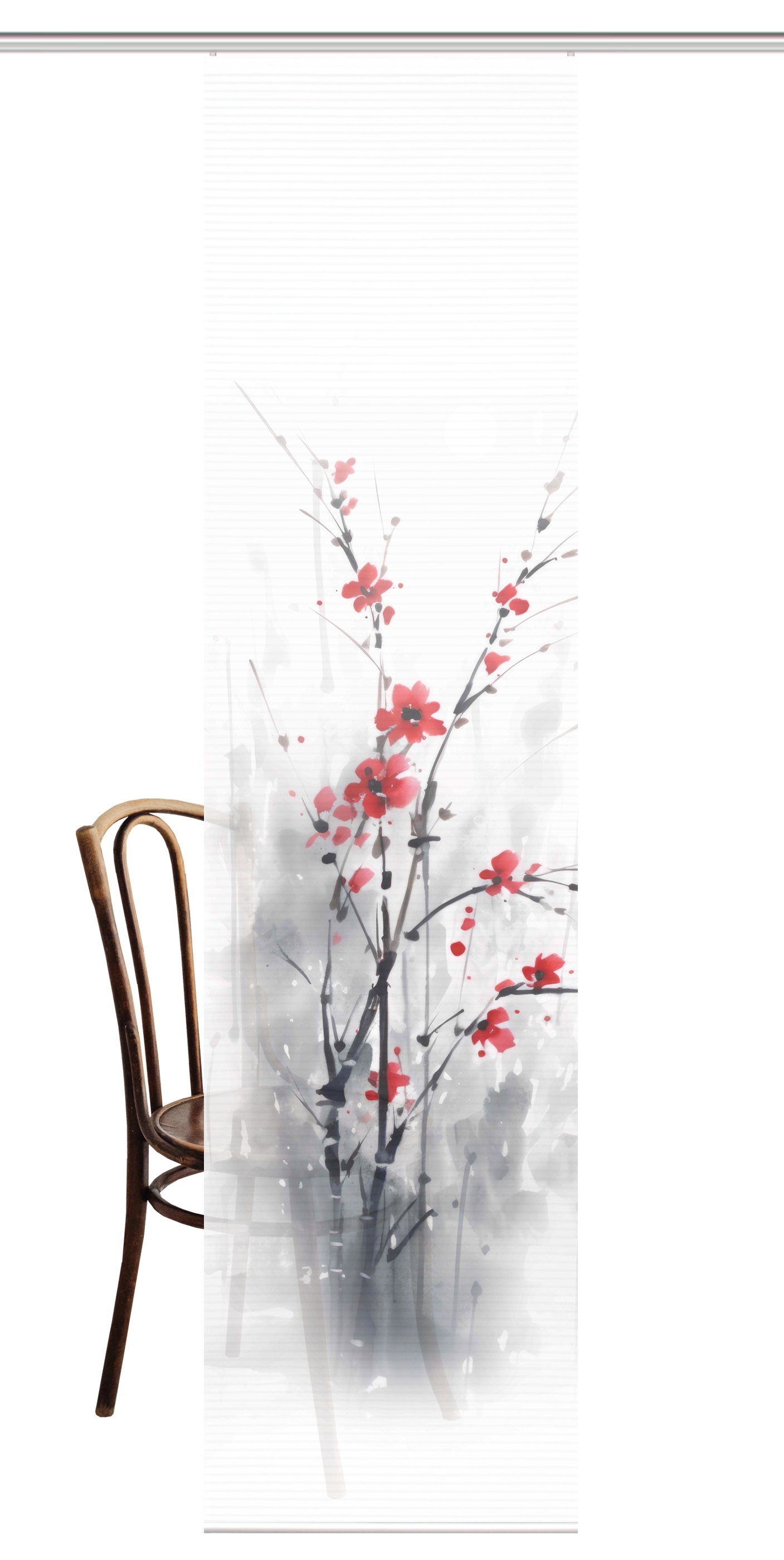 HOME in green Schiebegardine »BELMIRA« Paneelwagen 1 Stk. tlg. DIGITALBEDRU günstig online kaufen