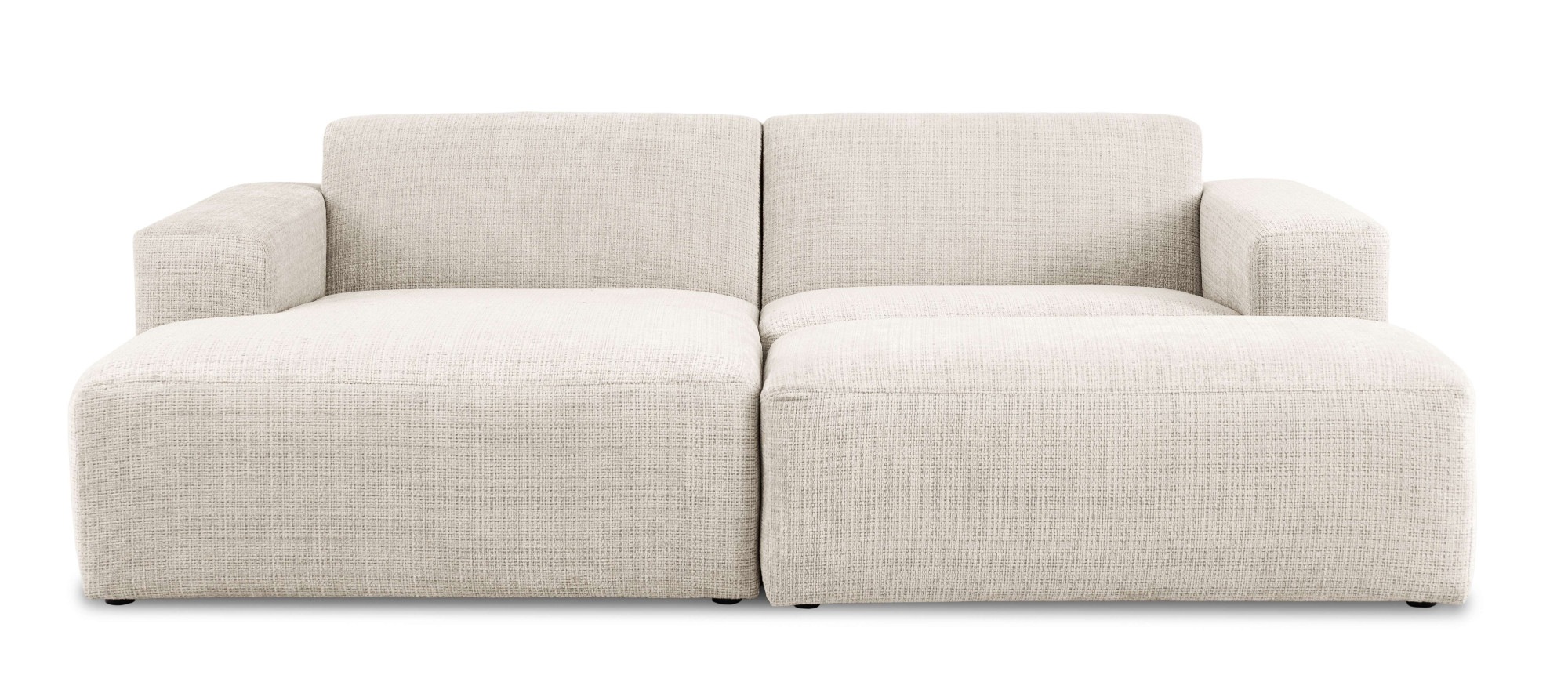 INOSIGN Ecksofa »Koa,228cm, L-Form, Modulsofa, Webstoff, Cord, Struktur, Ch günstig online kaufen