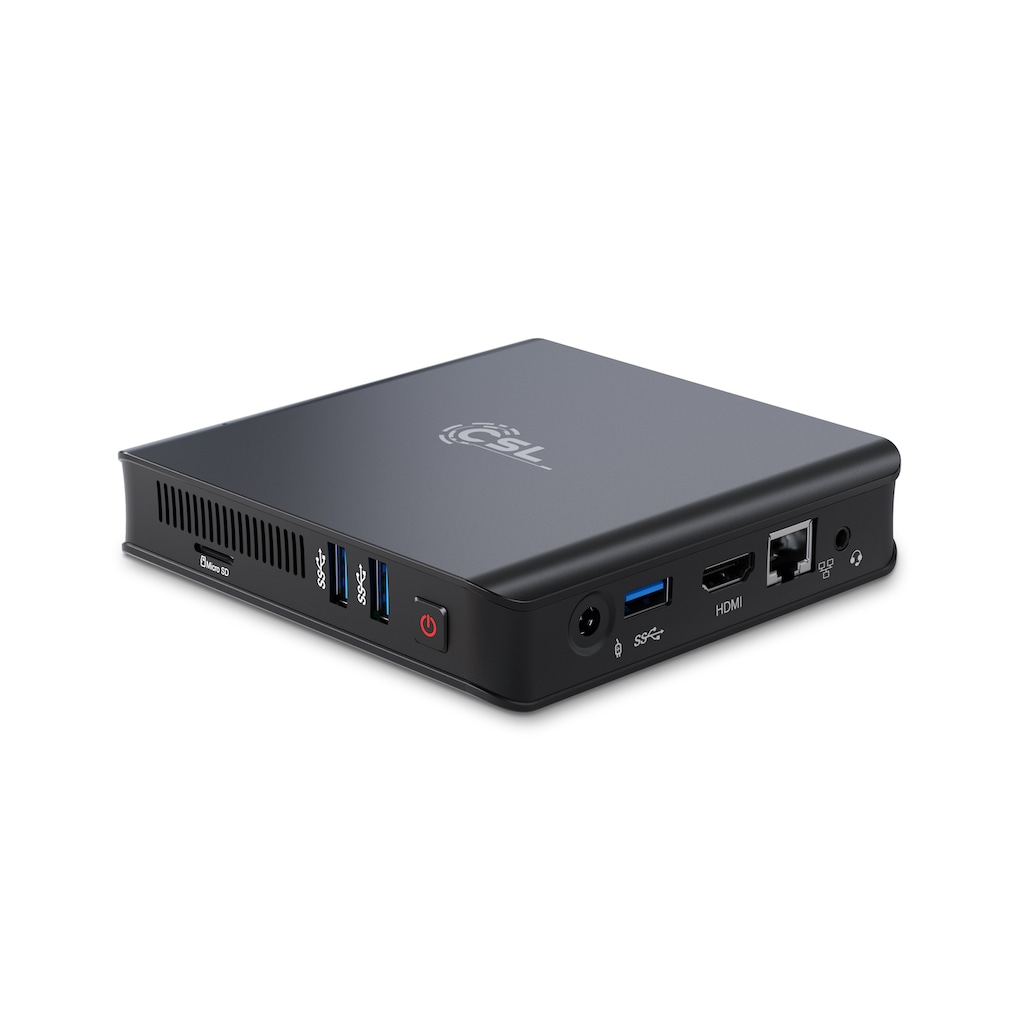 CSL Mini-PC »Narrow Box Ultra HD Compact v4 / Win 10«