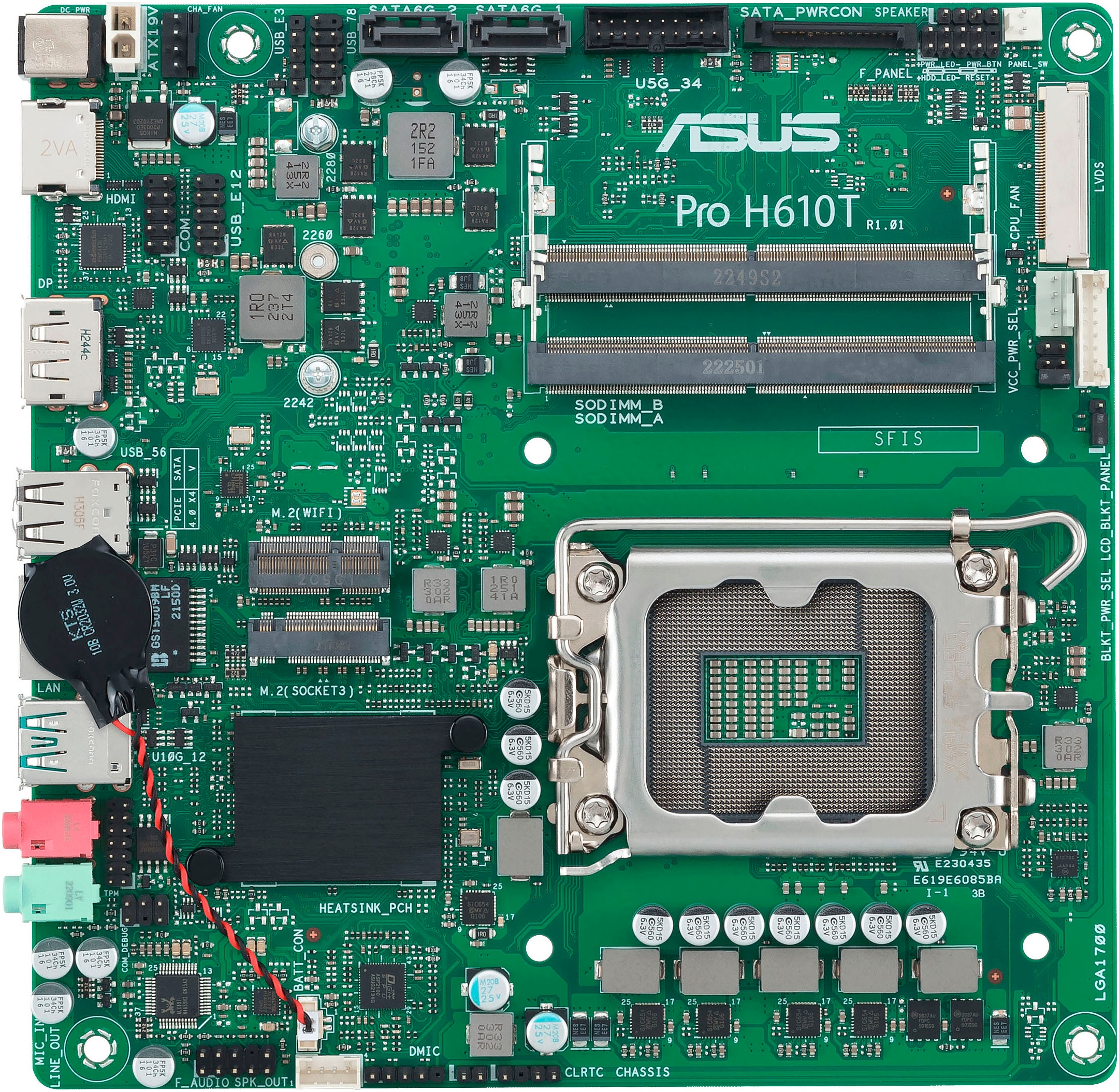 Asus Mainboard »PRO H610T-CSM«