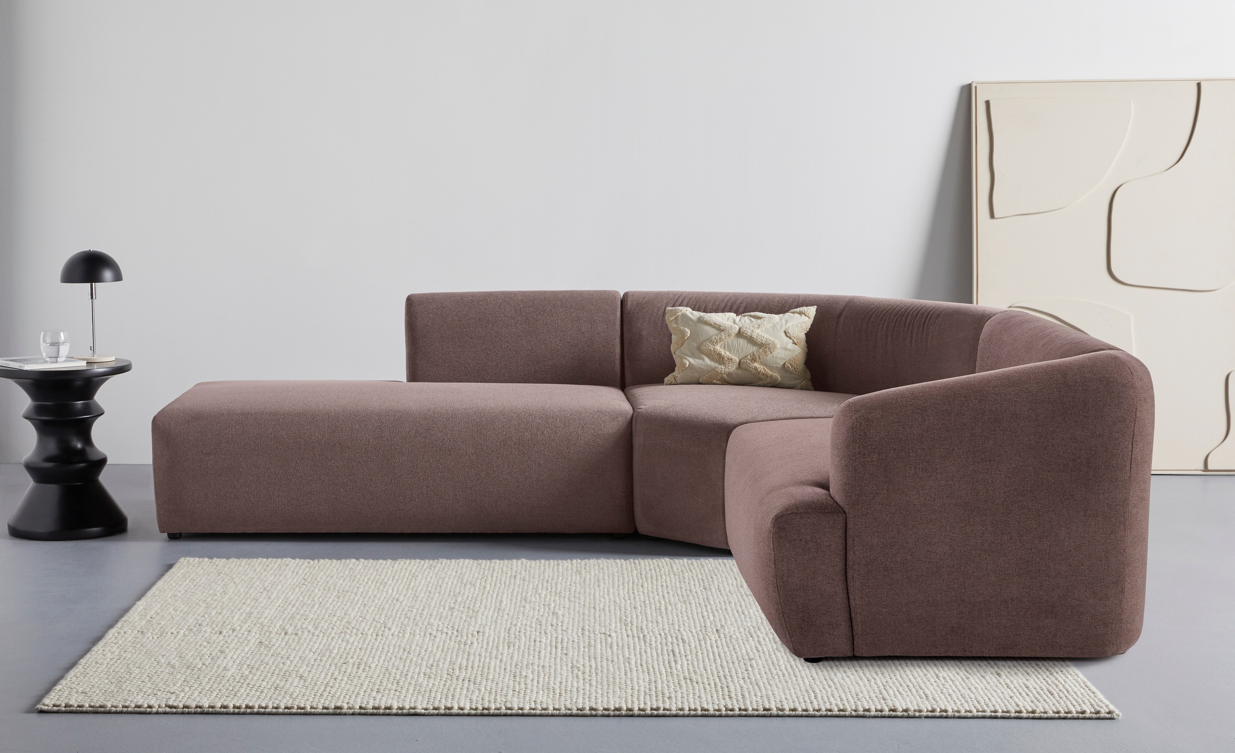 LeGer Home by Lena Gercke Ecksofa "LYZA L-Form links/rechts, Modularsofa, M günstig online kaufen