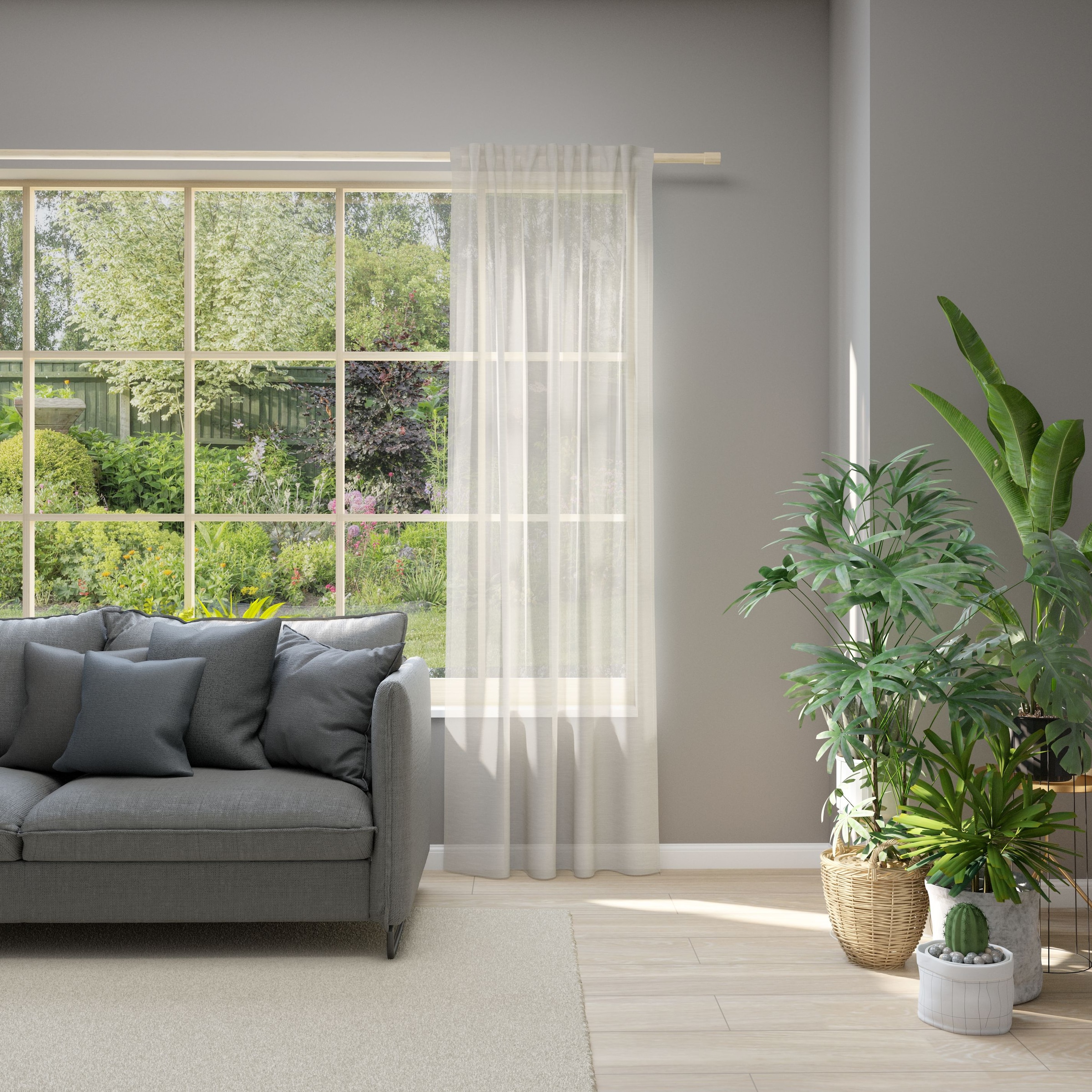 Neutex for you! Vorhang »Allure«, (1 St.), HxB: 245x140, Schal mit verdeckt günstig online kaufen