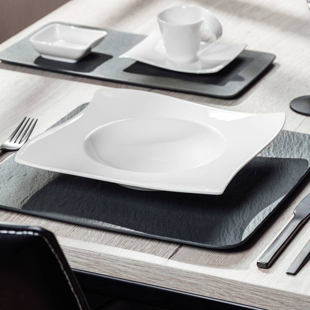 Villeroy & Boch Pastateller »Pastateller NewWave 28 x 28 cm 4er Set weiß« günstig online kaufen