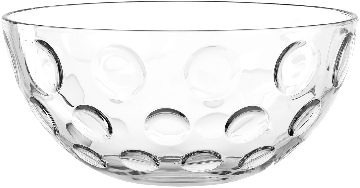 LEONARDO Schale »CUCINA OPTIC«, 1 tlg., aus Glas, Spülmaschinengeeignet