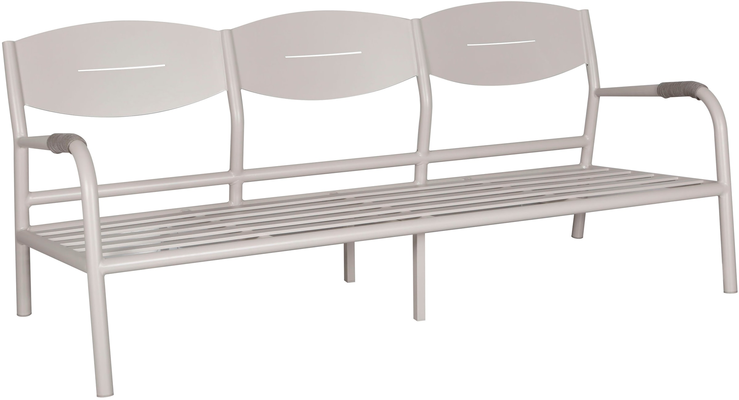 KONIFERA Gartenlounge-Set »Fernando« Set, 1x 3er Bank, 2x Sessel, 4x Sitzauflagen, 5x Rückenauflagen, 1x Tisch, 14 tlg. tlg.