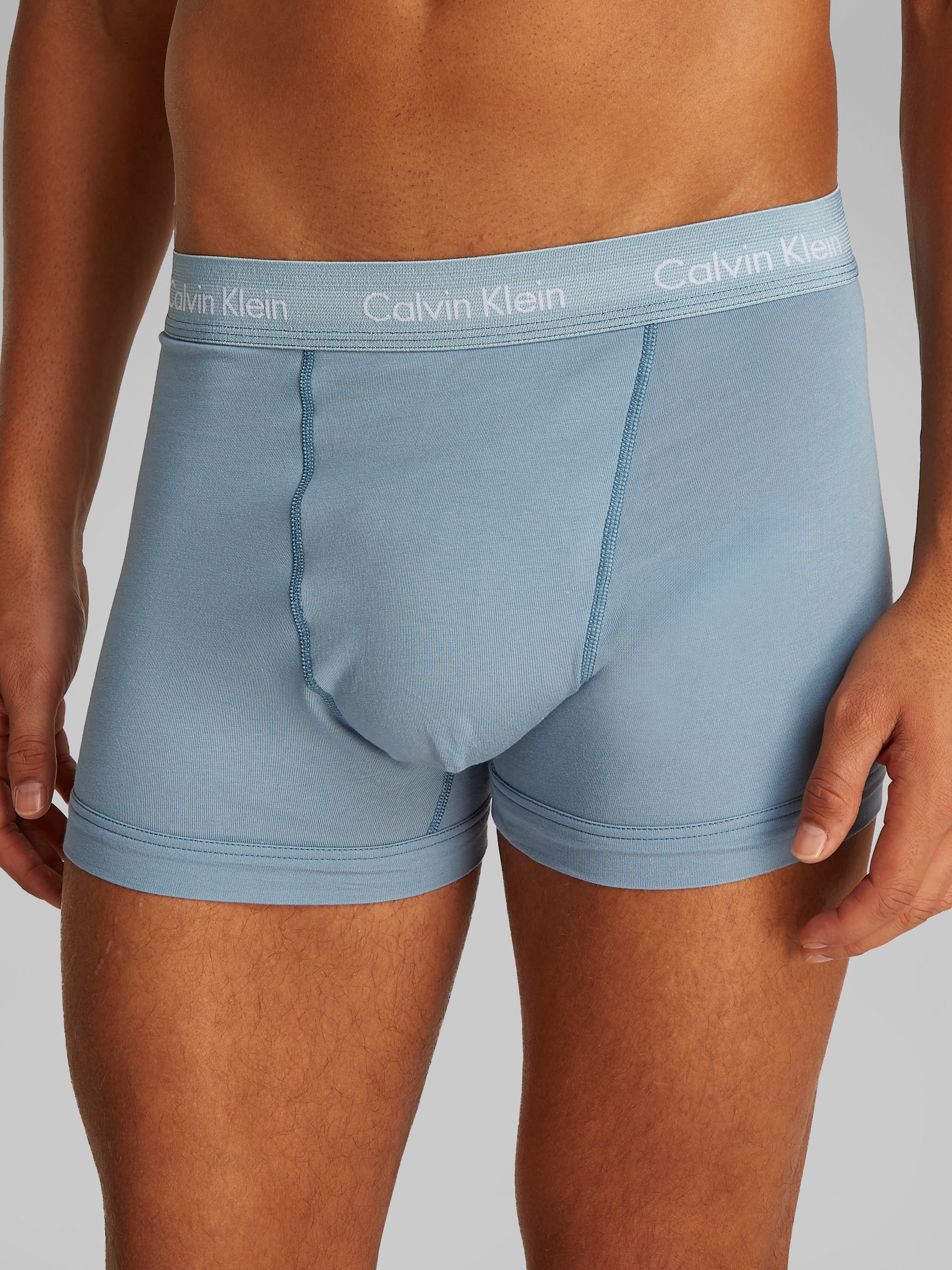 Calvin Klein Underwear Trunk »TRUNK 3PK«, (Packung, 3 St.), mit Calvin Klein Logo-Elastikbund (3 Stück)