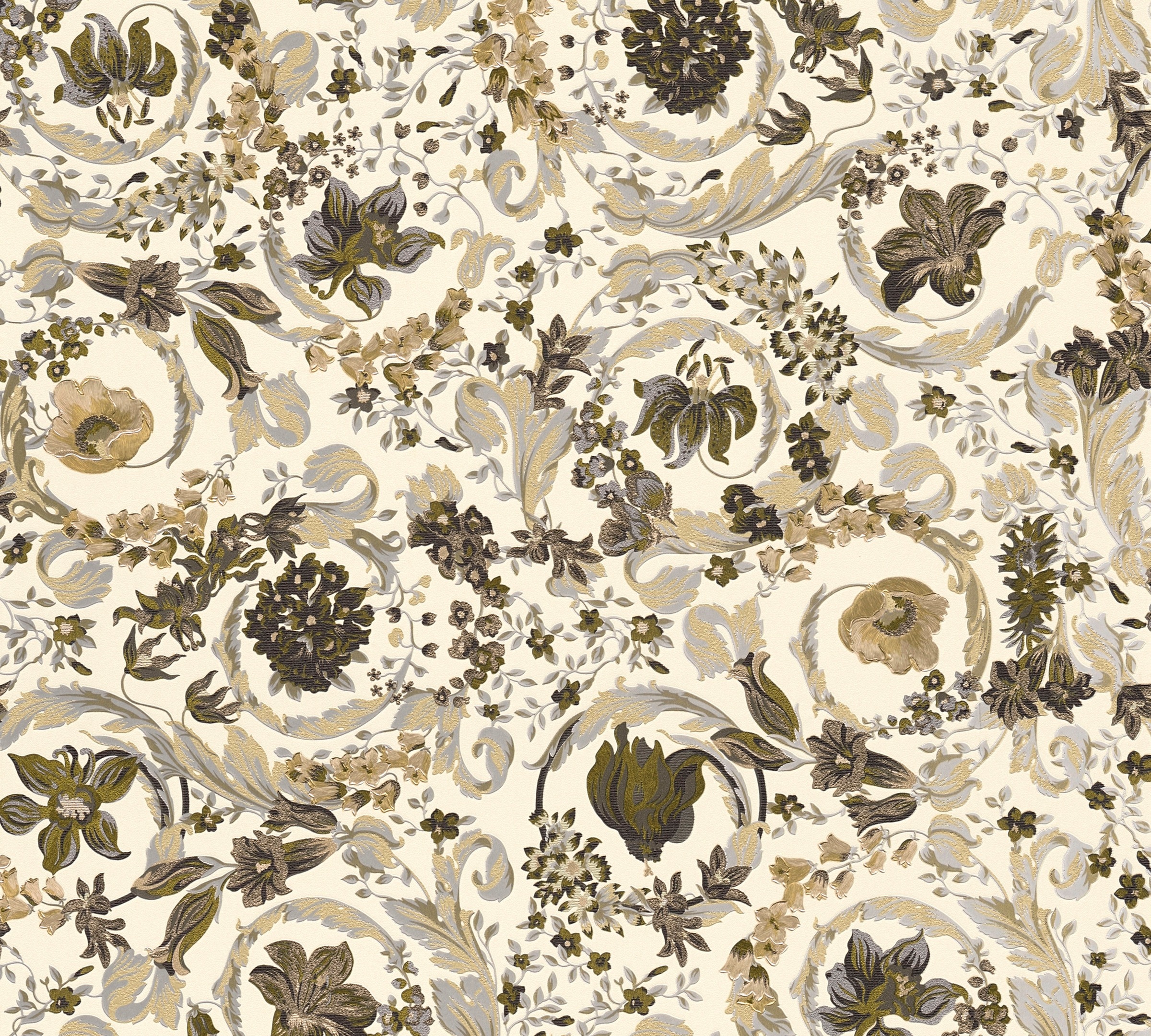 Versace Vliestapete »Wallpaper Versace 5 Floral« abstrakt   gemustert   lei günstig online kaufen