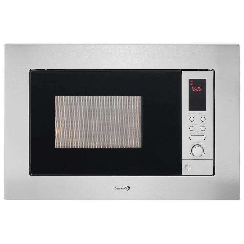 HANSEATIC Einbau-Mikrowelle »AB820BVX-S0EE« Mikrowelle 1250 W edelstahlfarben