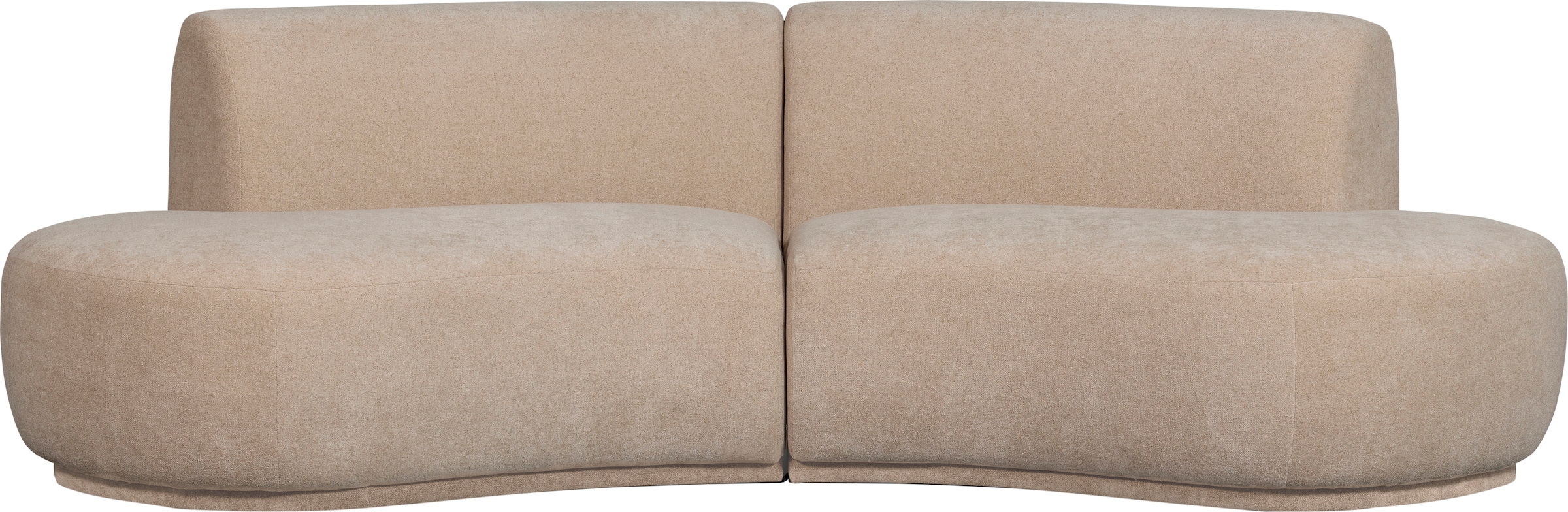 WOOOD Big-Sofa »Batavier«, Halbrundes Sofa, Breite 336 cm