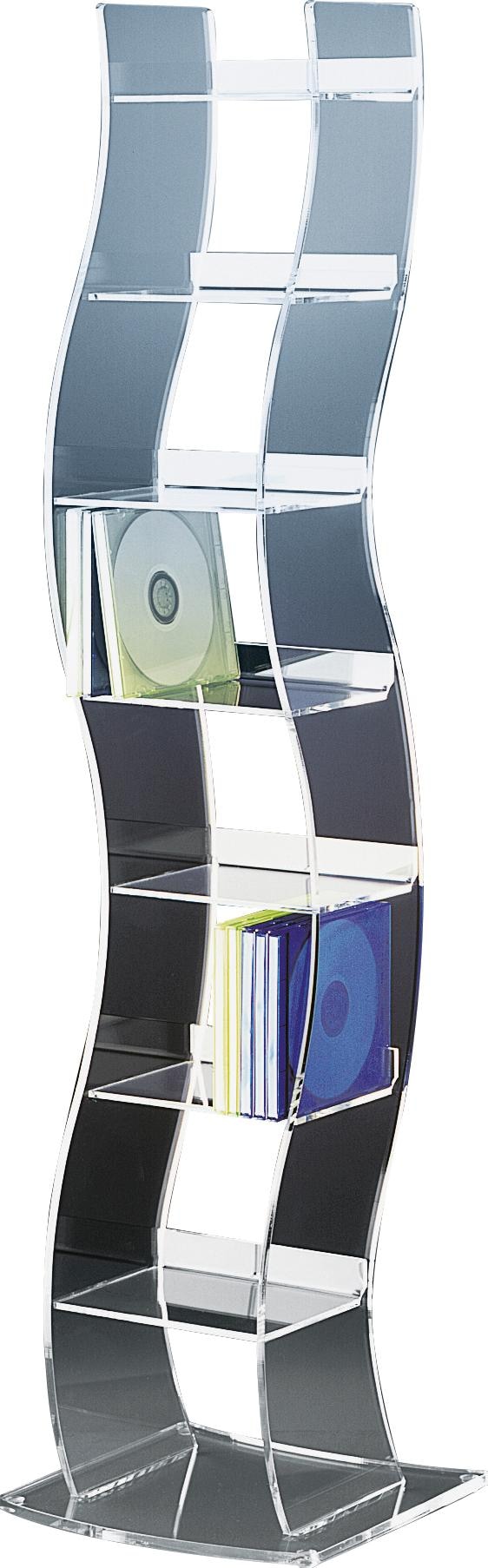 Places of Style CD-Regal »Remus«, Raten auf Acrylglas kaufen aus