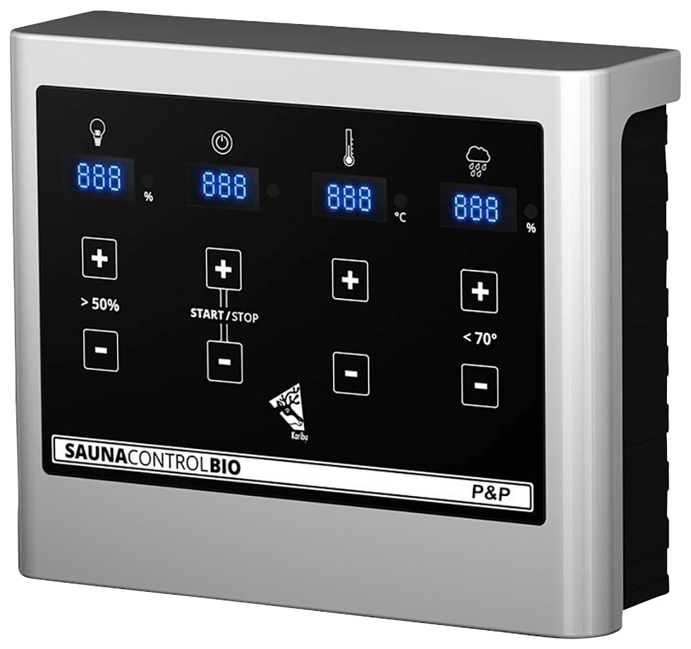 welltime Bio-Saunaofen, (1 St.), Plug & Play inkl. Steinen
