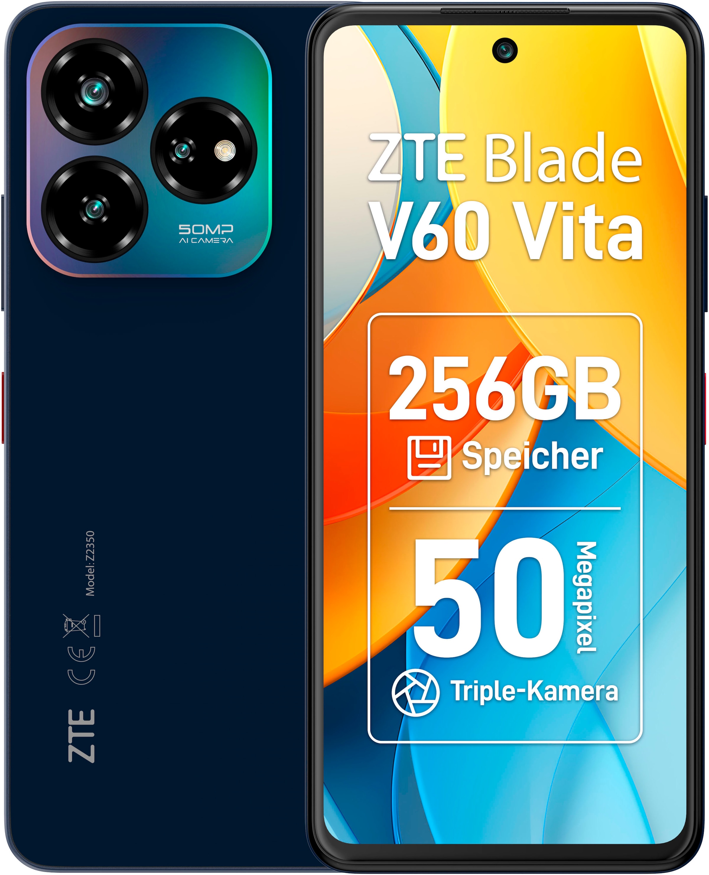 Smartphone »Blade V60 Vita«, dark blue