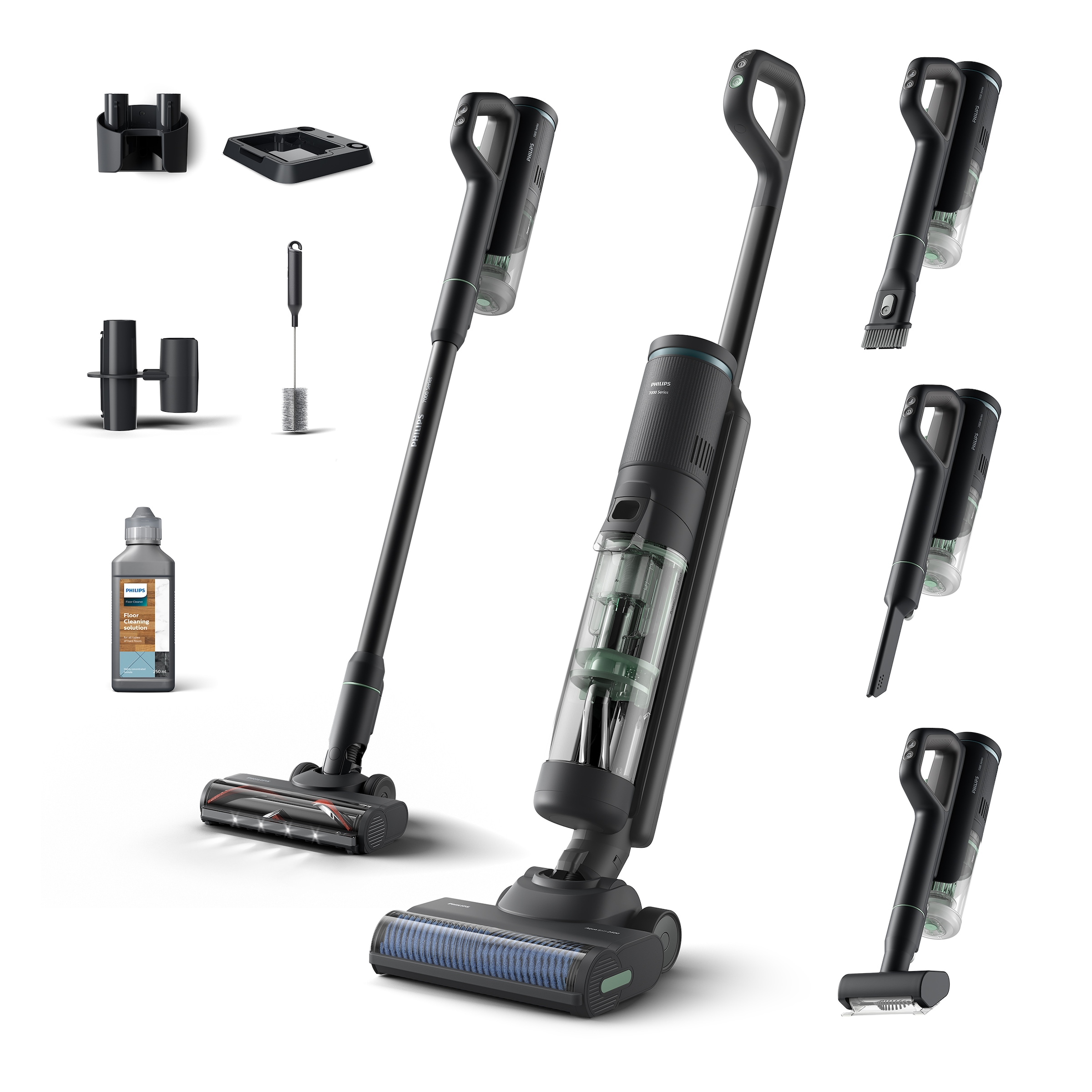 Philips Nass-Trocken-Akkusauger »AquaTrio Cordless 7000 Series XW7263/11«,...