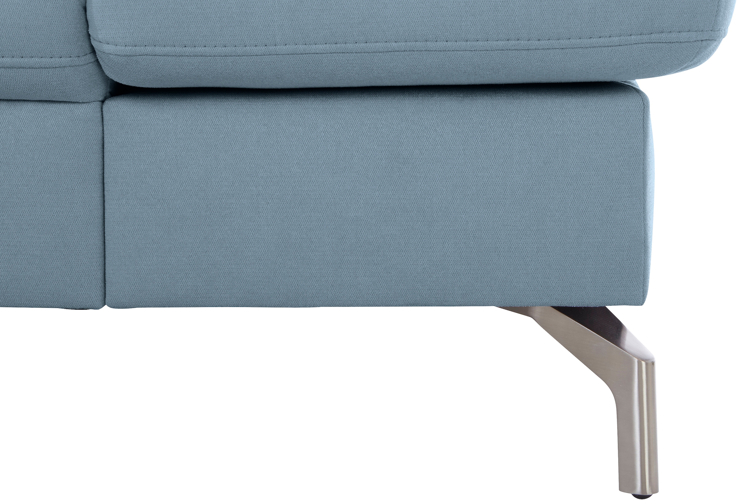 sit&more Ecksofa »Brisbane L-Form«, Fußhöhe 15 cm, inklusive Sitztiefen-, Armteil- und Kopfteilverstellung