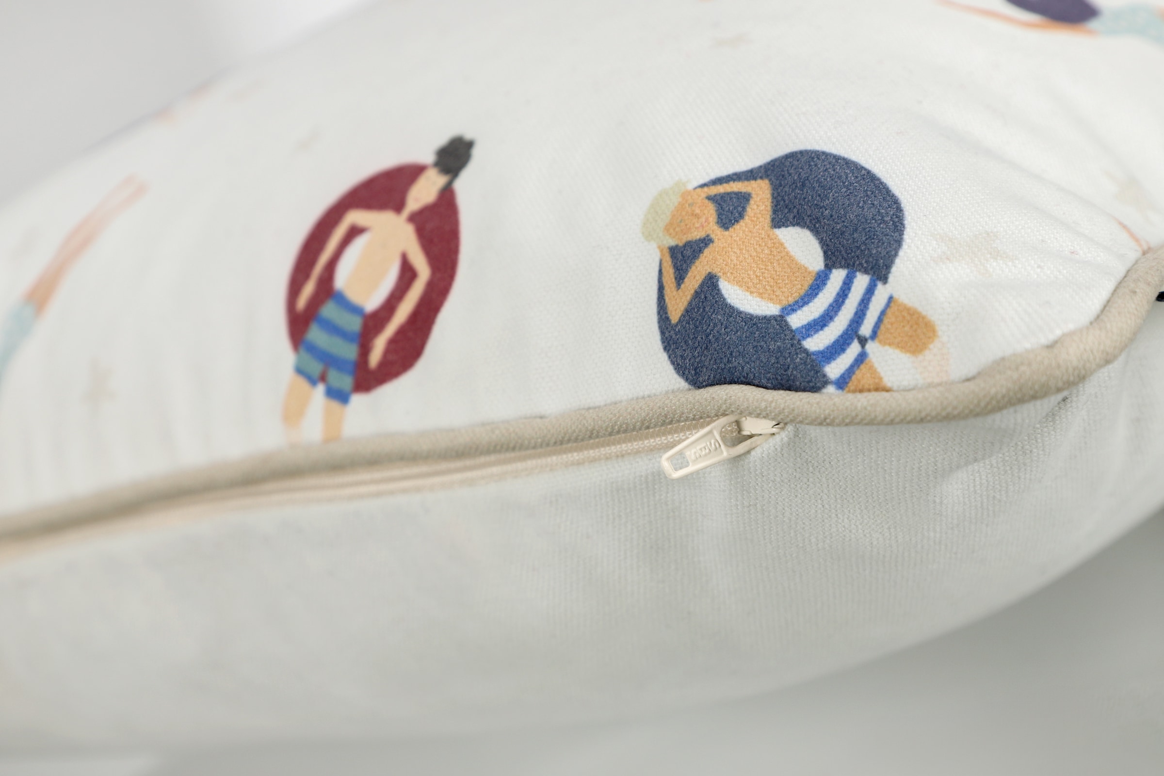 TOM TAILOR HOME Kissenbezug »Swim« maritimes Dessin