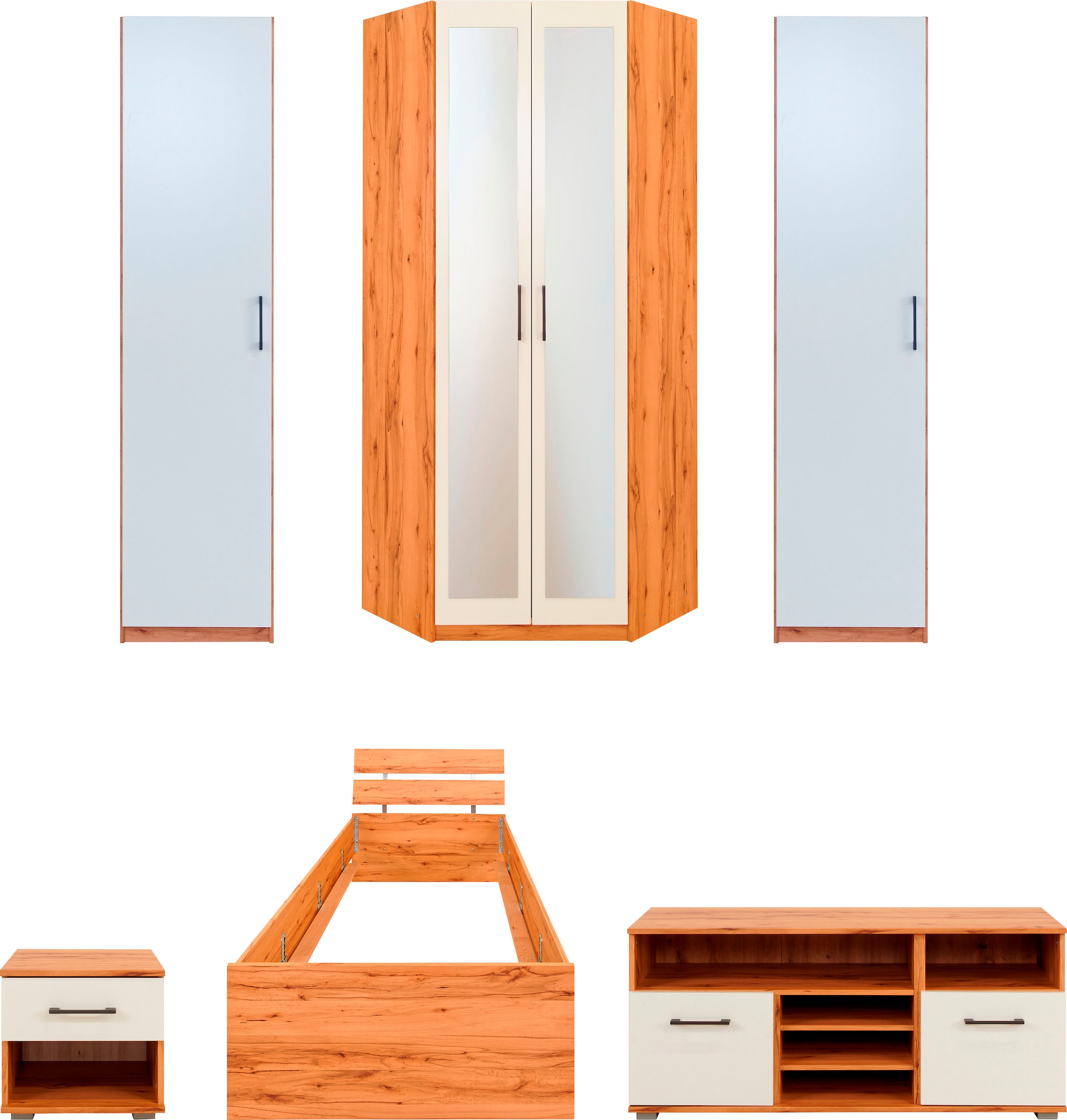 priess Jugendzimmer-Set »Lissabon«, (6 tlg.), 6-teiliges Set