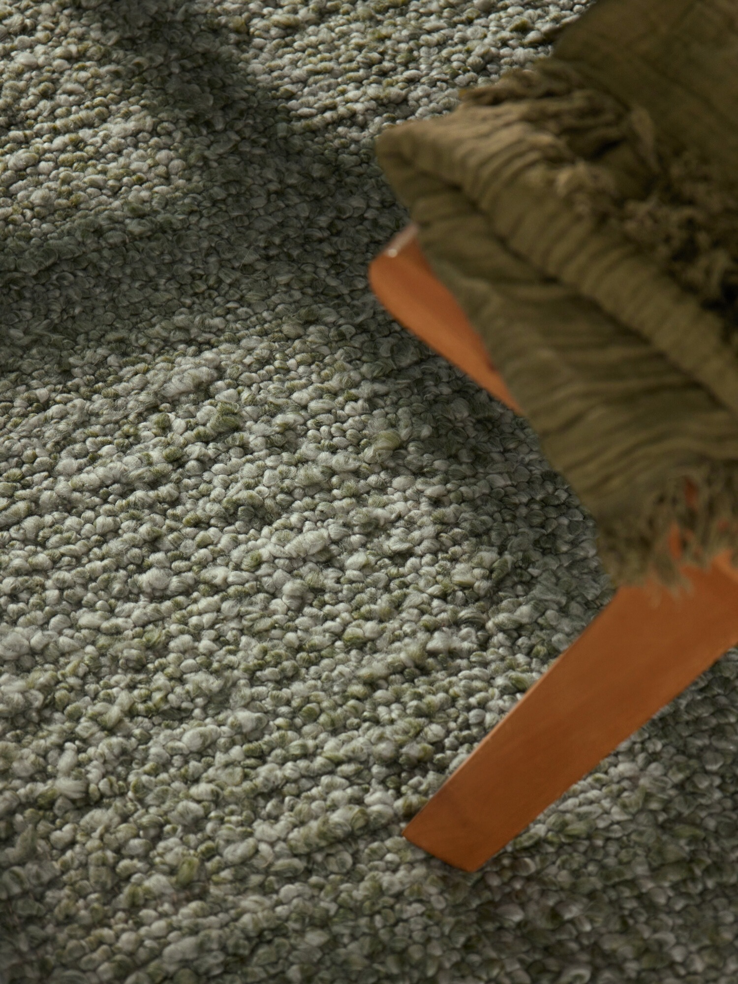 Ted Baker Teppich »Soft Bouclé Portobello , auch als Läufer« rechteckig 10 mm Höhe Woll-Optik, Bouclé Meliert, Wohnzimmer, Esszimmer, Schlafzimmer, Flur