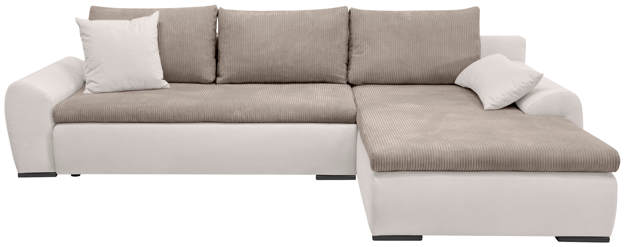 Home affaire Ecksofa »Win L-Form«, wahlweise mit Bettfunktion und Bettkasten