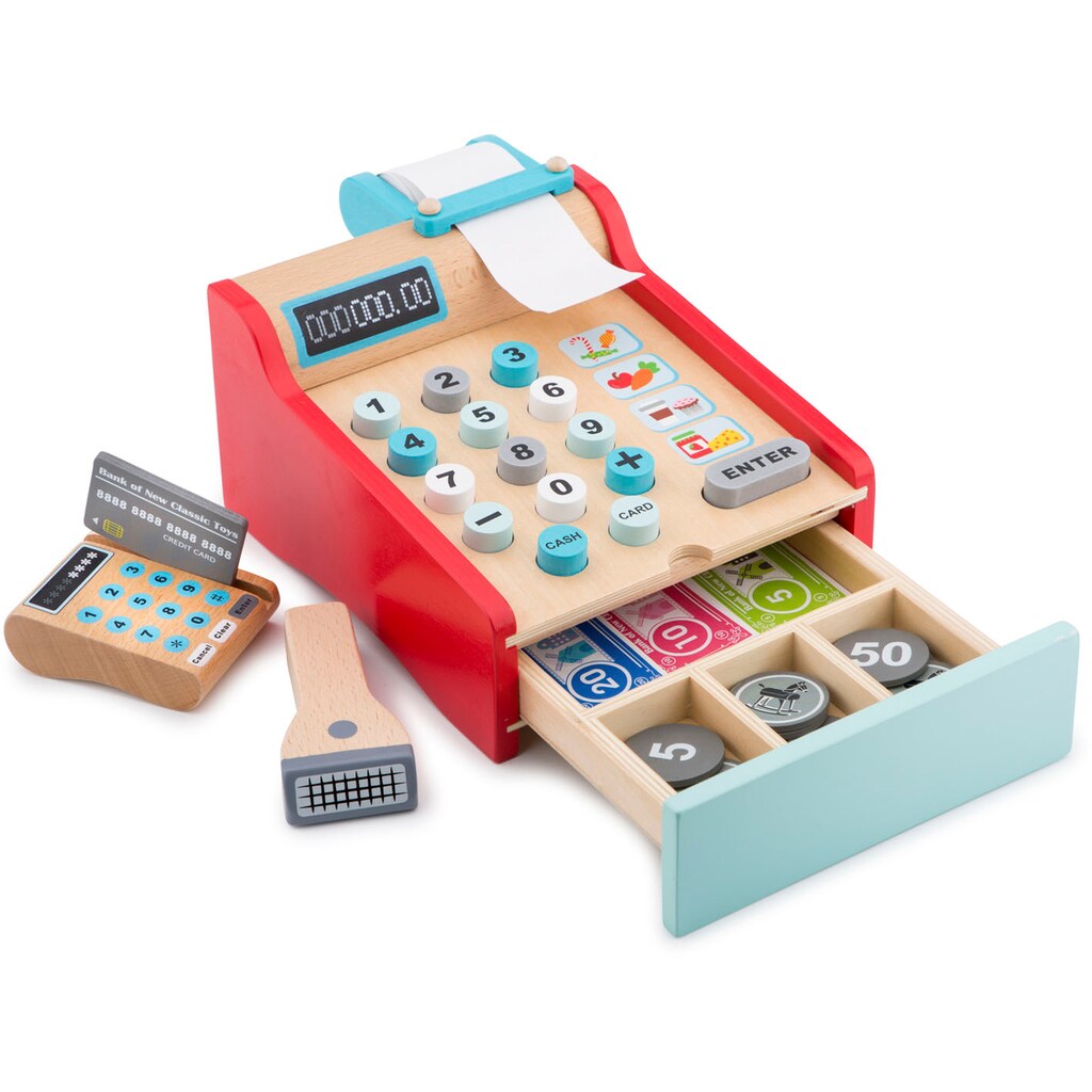 New Classic Toys® Spielkasse »Holzspielzeug, Bon Appetit - Kasse«