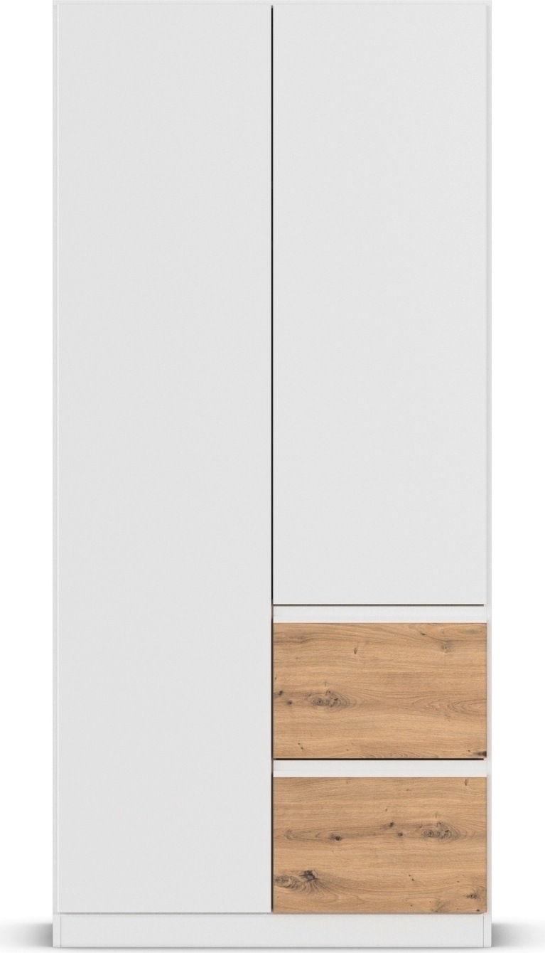 rauch Drehtürenschrank »Kleiderschrank Schrank Garderobe Wäscheschrank COSTA«, Breite 91 cm grifflose Front mit Push-to-Open Funktion MADE IN GERMANY