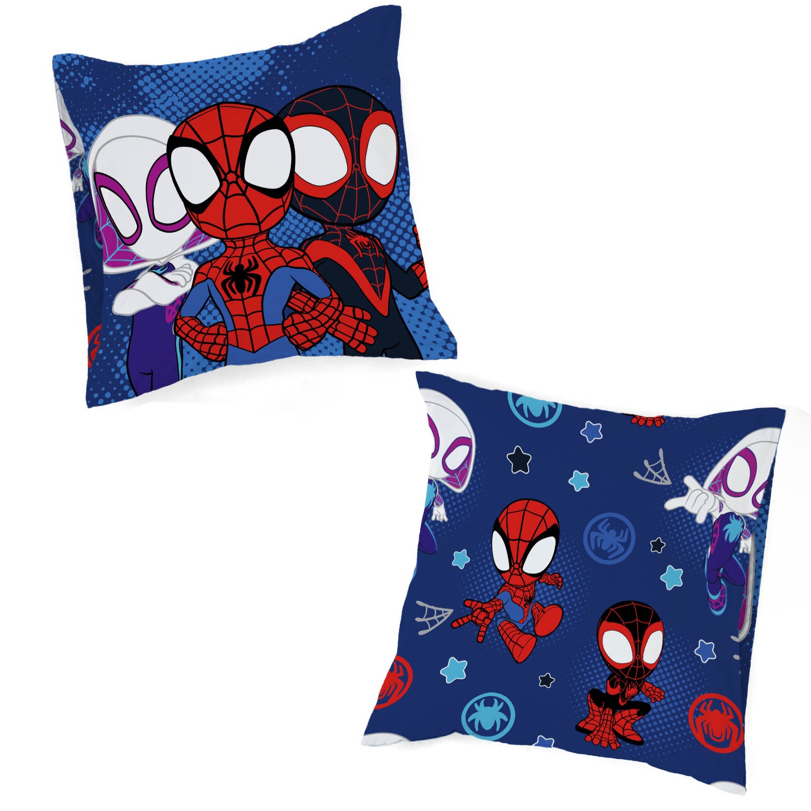 MARVEL Kinderbettwäsche »Marvel Spidey Bettbezug-Set 135x200 cm + Kissenbezug 80x80 cm« 2 tlg. 100 % Baumwolle, maschinenwaschbar, wendbar