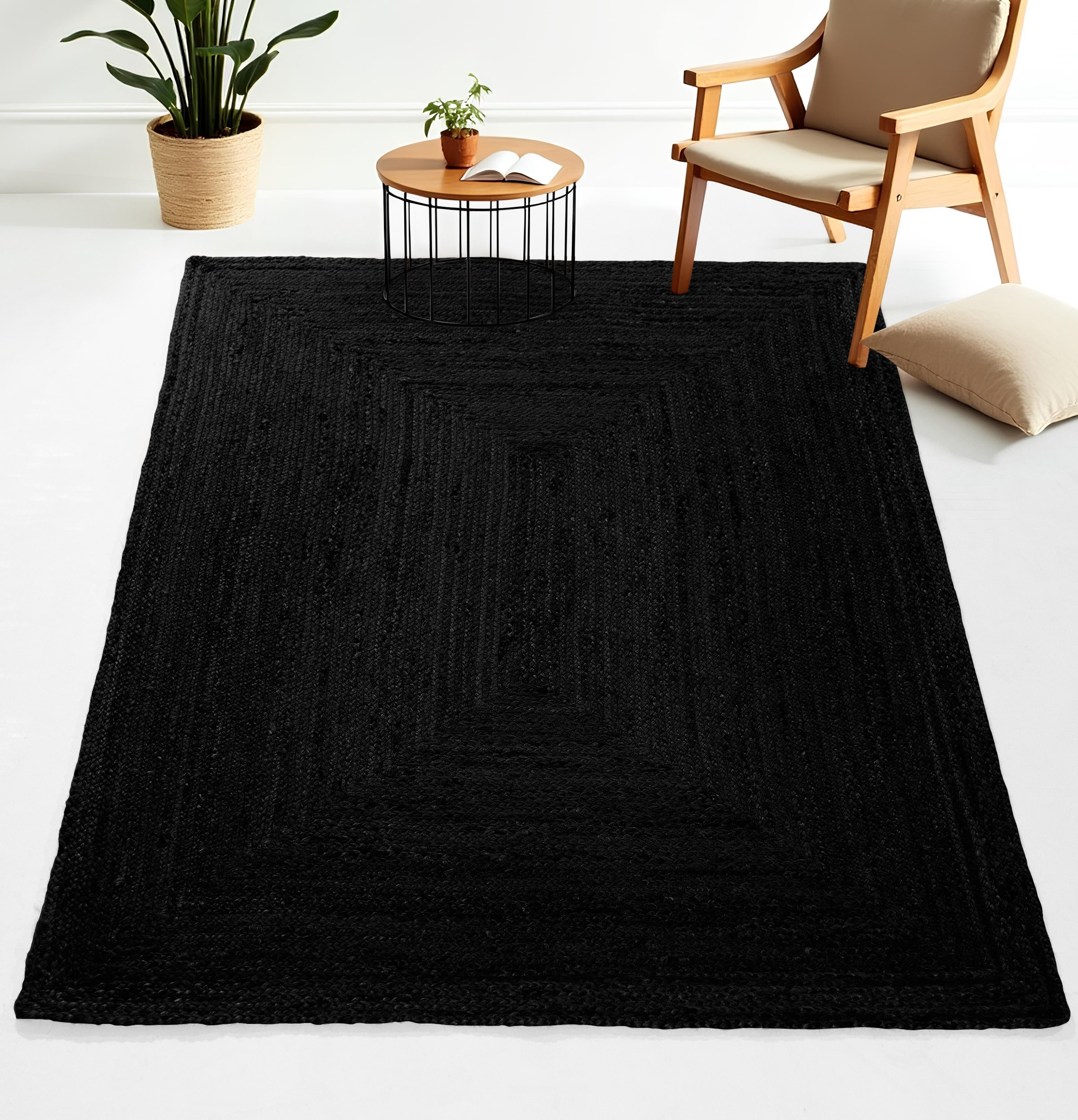 carpetfine Teppich »Nele Juteteppich Naturfaser«, rechteckig, 6 mm Höhe, ge günstig online kaufen