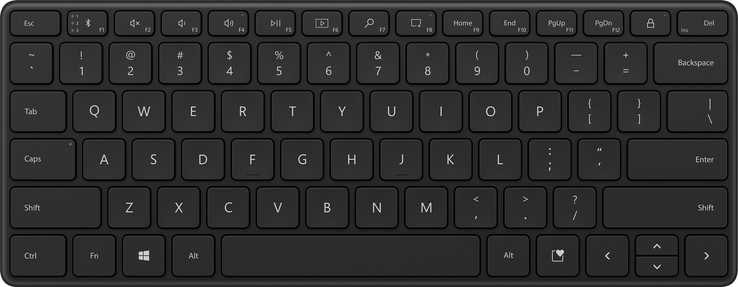 Microsoft Tastatur »Designer Compact«, (Windows-Sperrtaste)