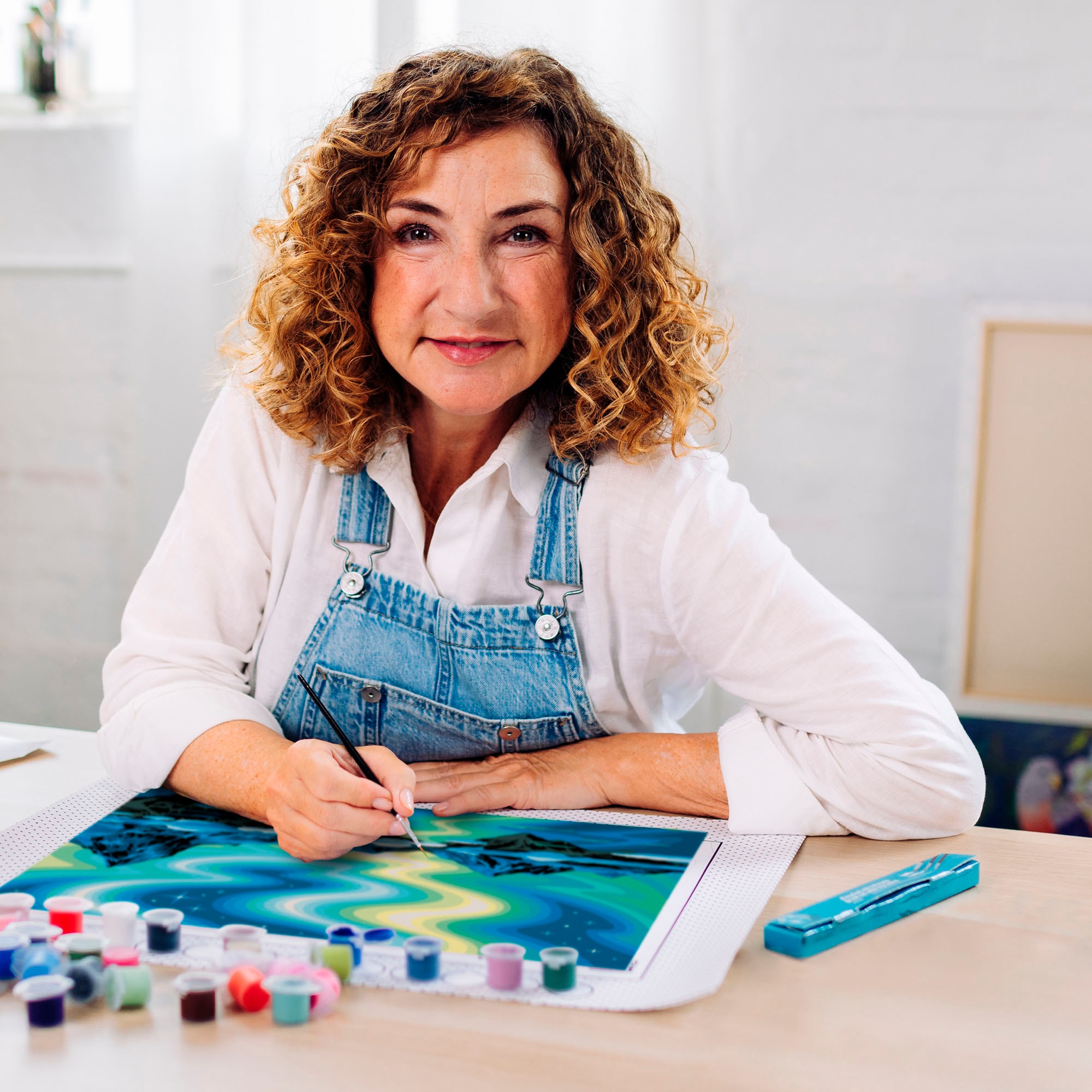 Ravensburger Malen nach Zahlen »CreArt, Leinwand Nordlichter« Made in Europe