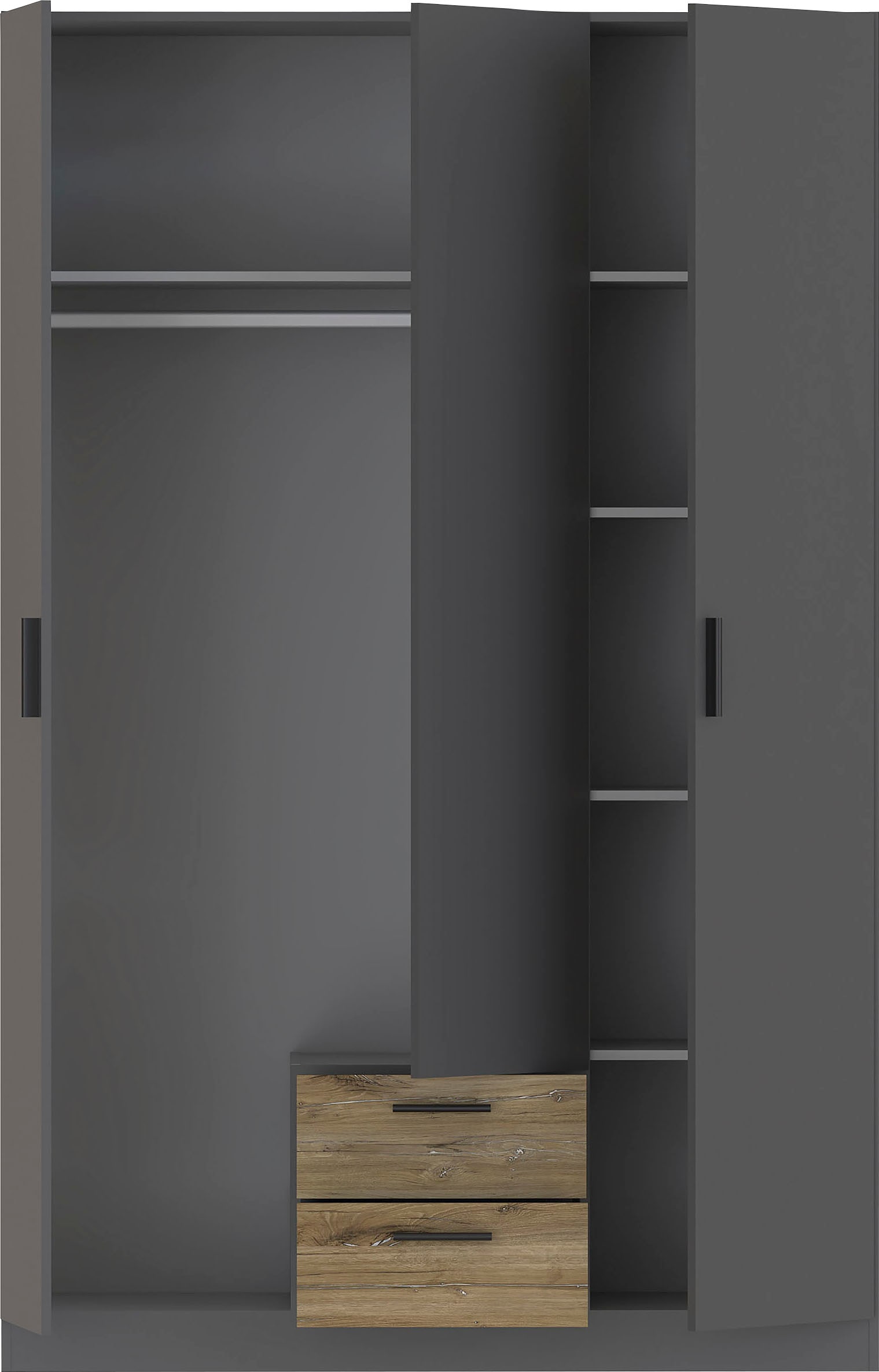 FORTE Drehtürenschrank, mit 5 Einlegeböden