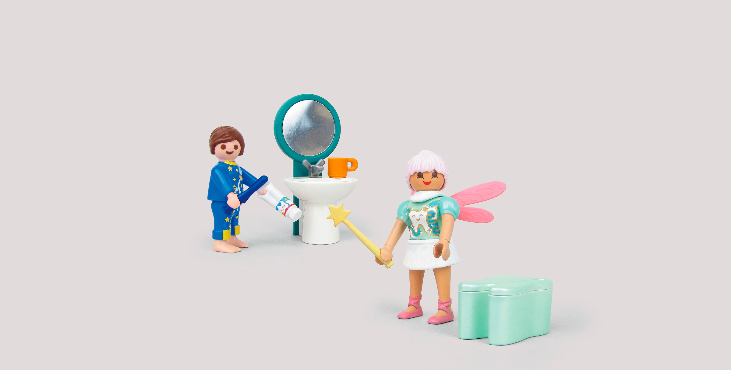 Playmobil® Konstruktions-Spielset »Zahnfee (71967), Playmobil Gift Set«, (15 St.)