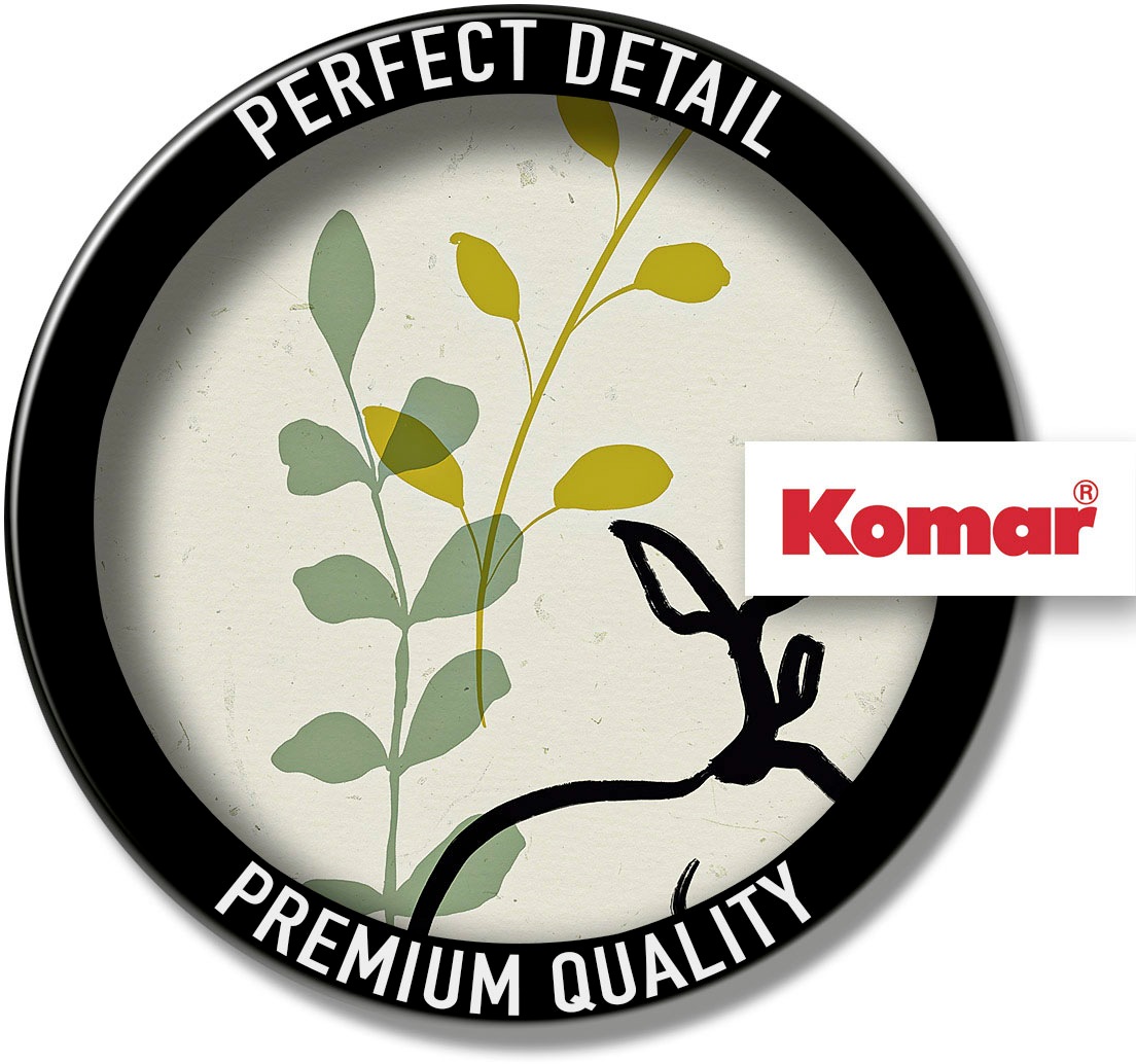 Komar Bild »Fruit du paradis« Natur 1 Stk. tlg. Wandbild zur Dekoration - ohne Rahmen