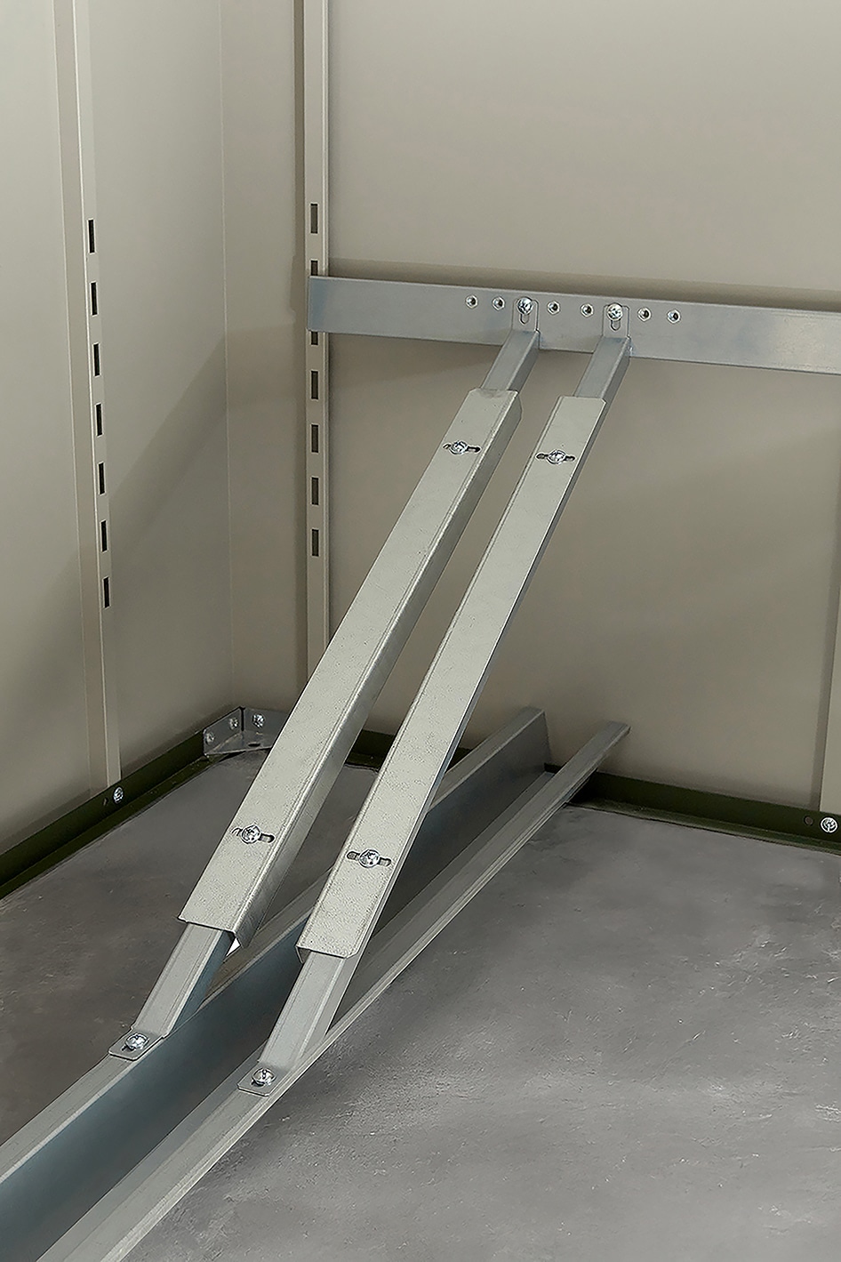 weka Fahrradbox »Gary« Metall pulverbeschichtet, BxTxH: 129x206x159 cm