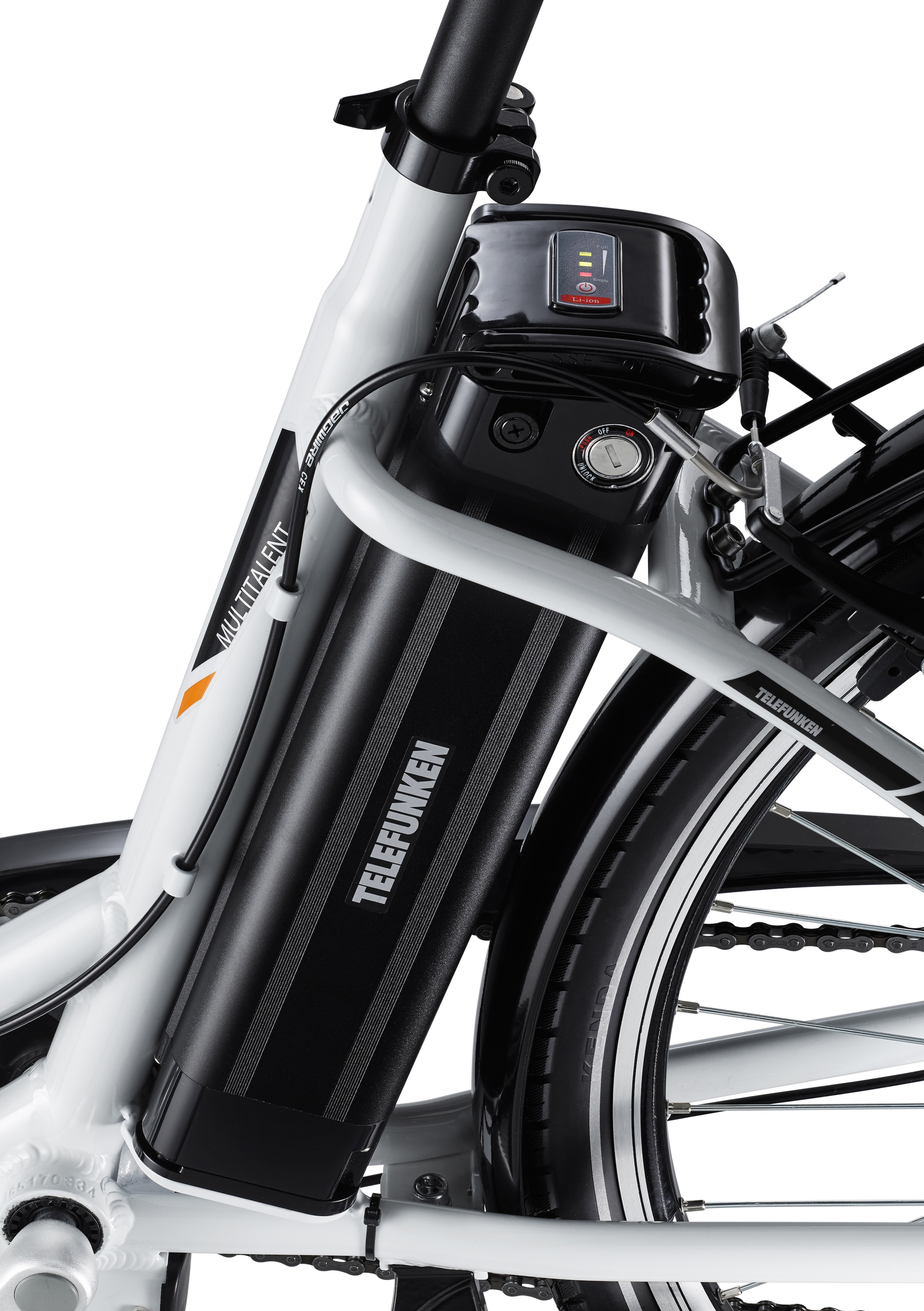 3. Bild von Telefunken E-Bike »Multitalent RC840«, 7 Gang, Shimano, Nexus, Frontmotor 250 W, Pedelec, Elektrofahrrad für Damen u. Herren, Cityrad