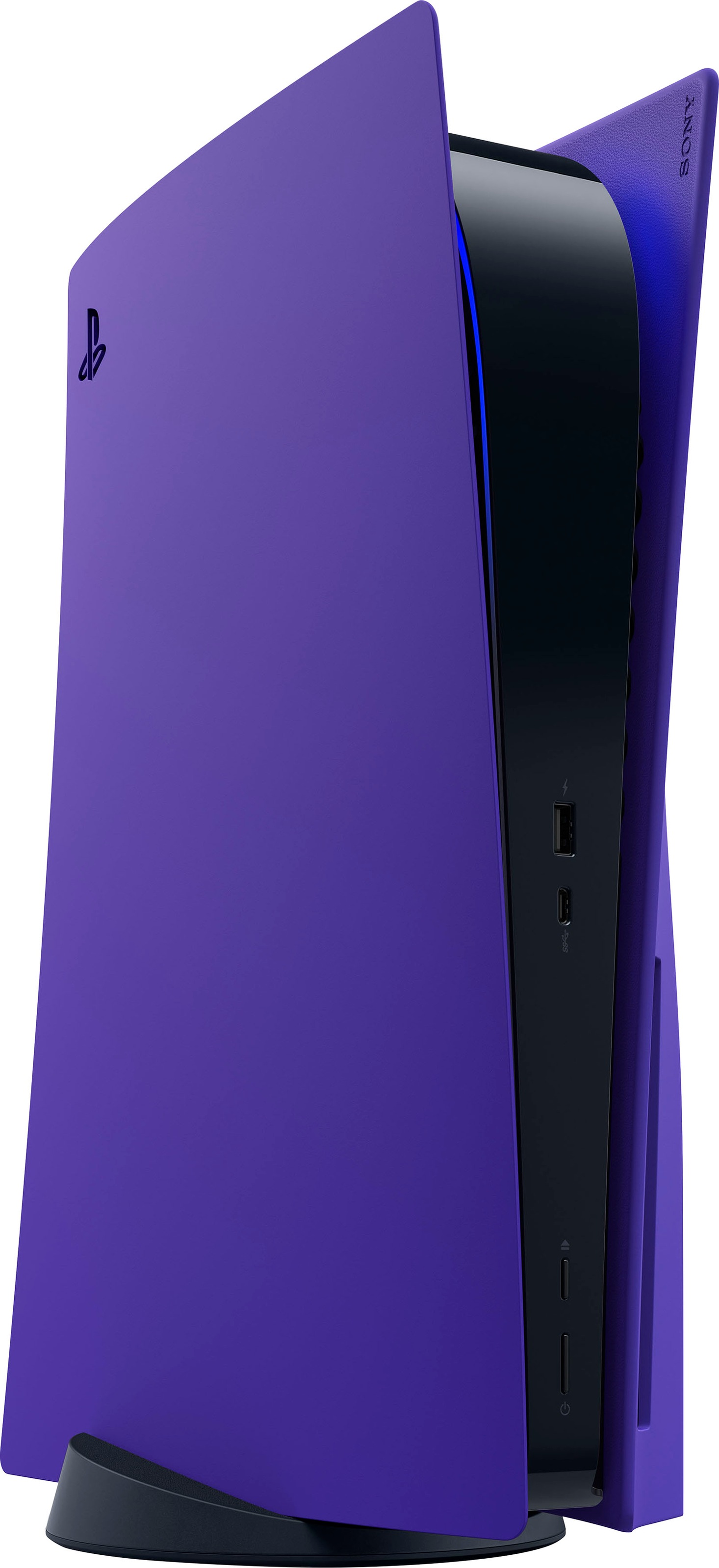 PLAYSTATION 5 Konsolen-Cover »PS5 Disk Edition« Galactic lila passenden DualSense Wireless-Controller.