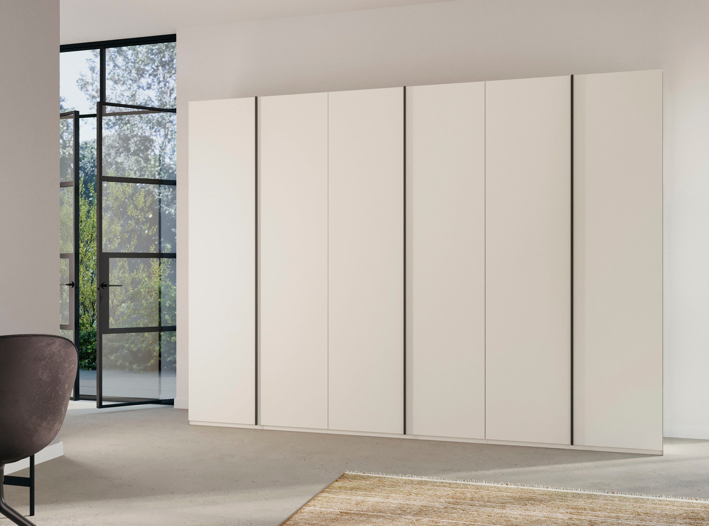 rauch Drehtürenschrank »Skat Meridian«, inkl. Innenspiegel und 4 Innenschubladen