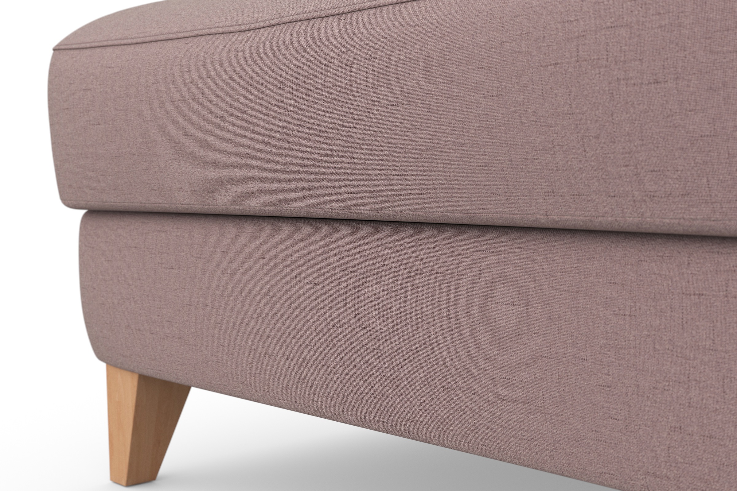 sit&more Ecksofa »Visby L-Form« Wahlweise mit Bettfunktion und Stauraum, frei im Raum stellbar