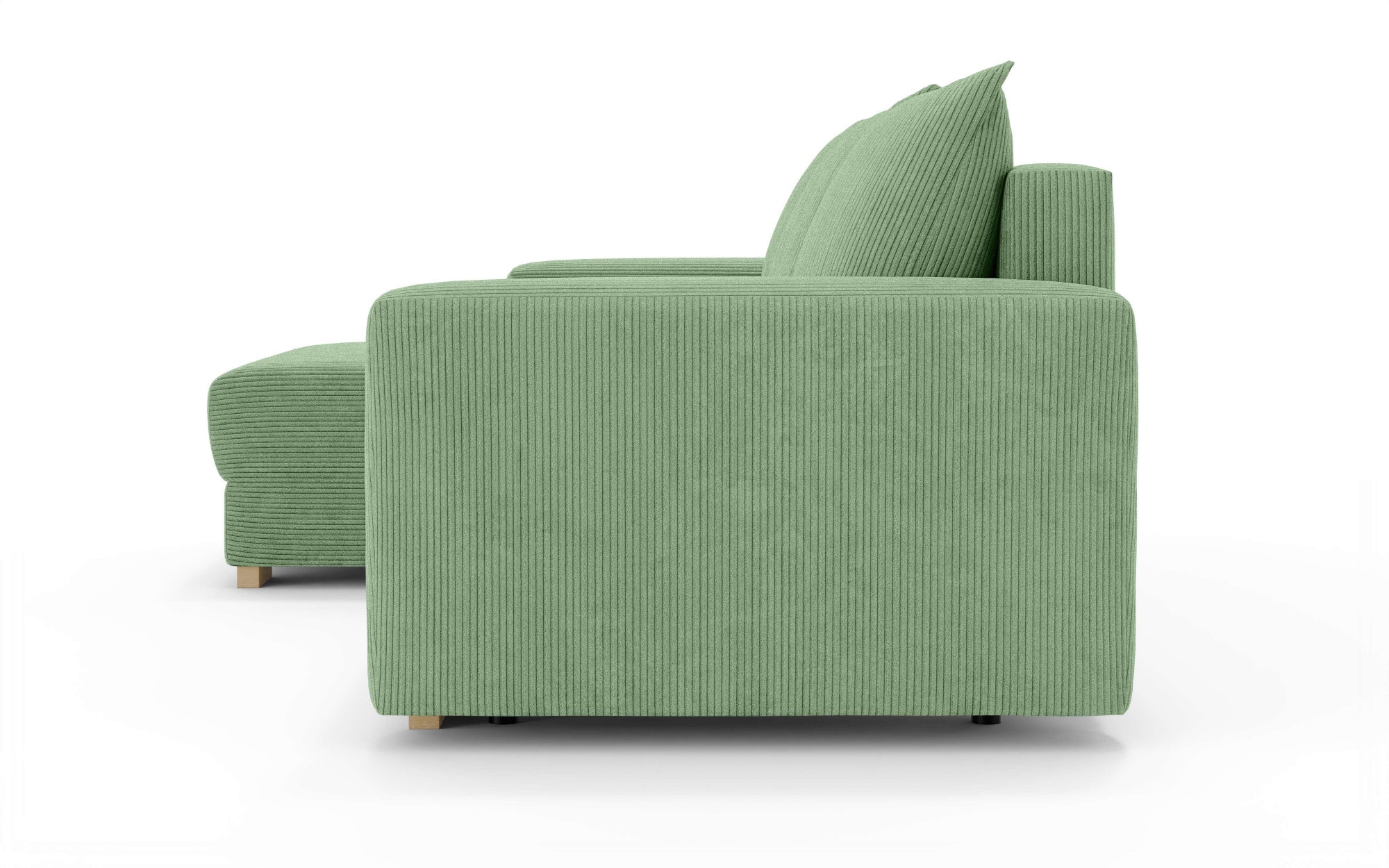 INOSIGN Ecksofa »MAGHERA universell Schlafsofa mit Bettkasten, Maße B/T/H: 255/142/84cm«, L-Form mit Recamiere rechts oder links montierbar, hoher Sitzkomfort