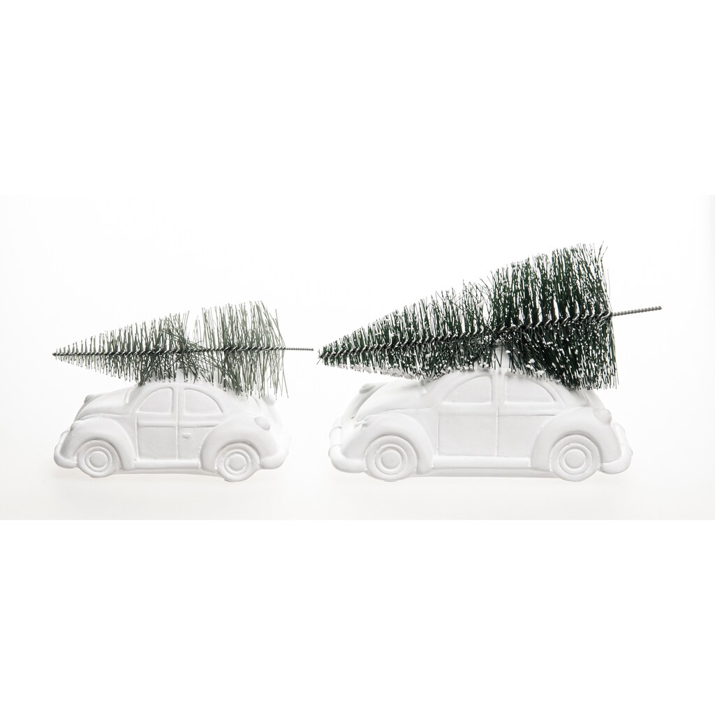 VALENTINO Wohnideen Weihnachtsfigur »CHRISTMAS CAR, Weihnachtsdeko«