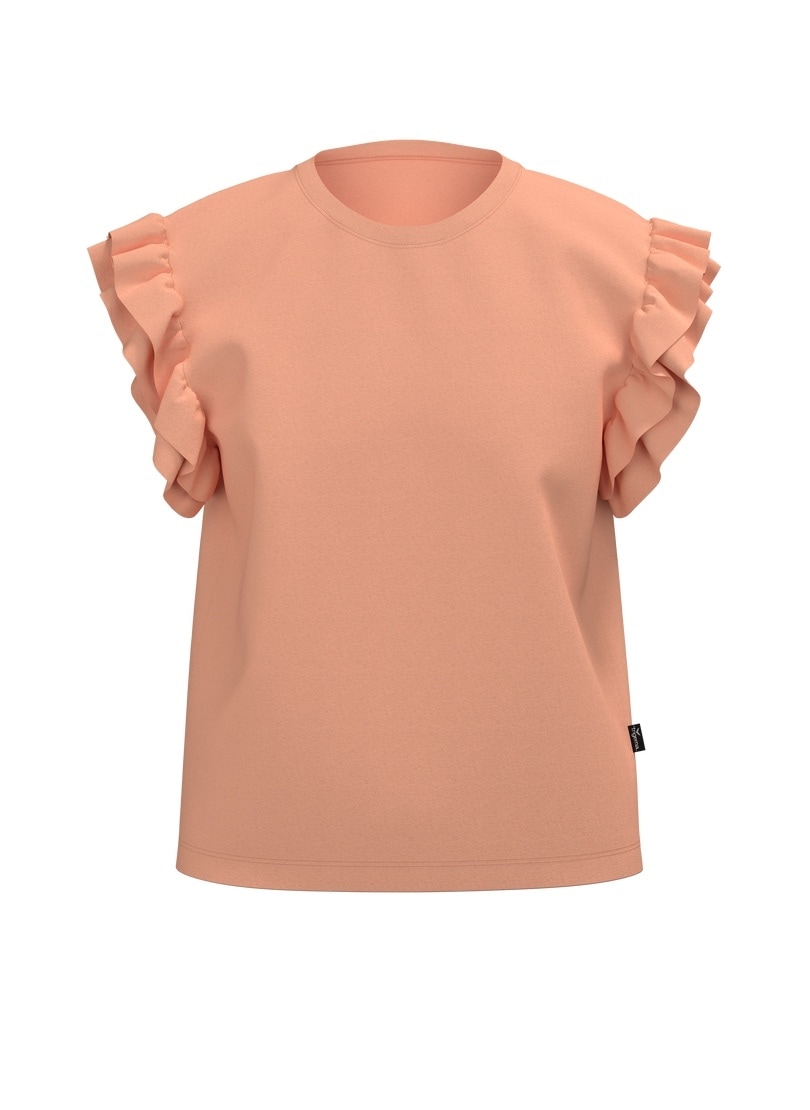 Trigema T-Shirt »TRIGEMA Volant Shirt« 1