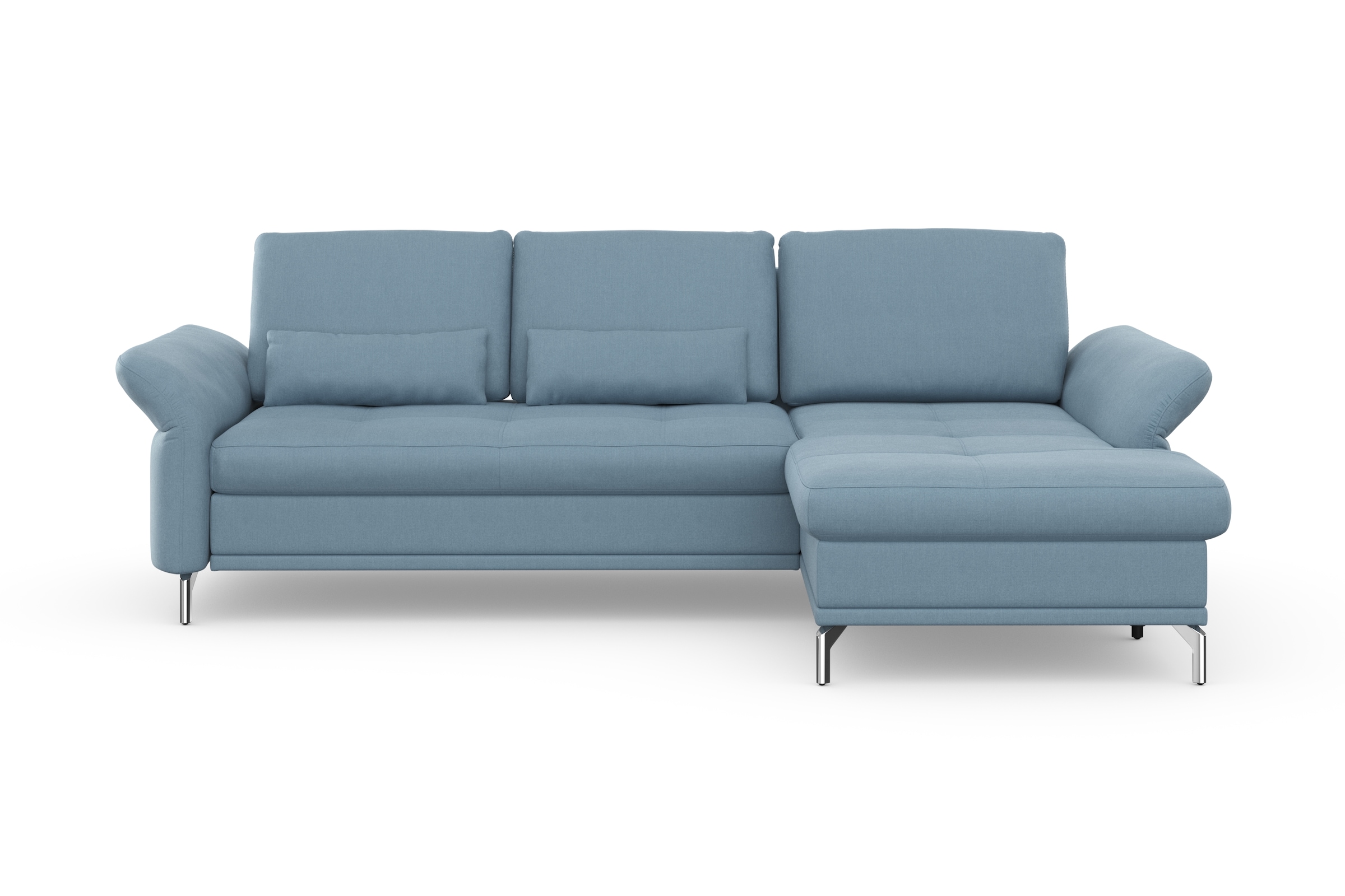 Home affaire Ecksofa »Palm Beach L-Form« Federkern, mit Sitztiefenverstellu günstig online kaufen