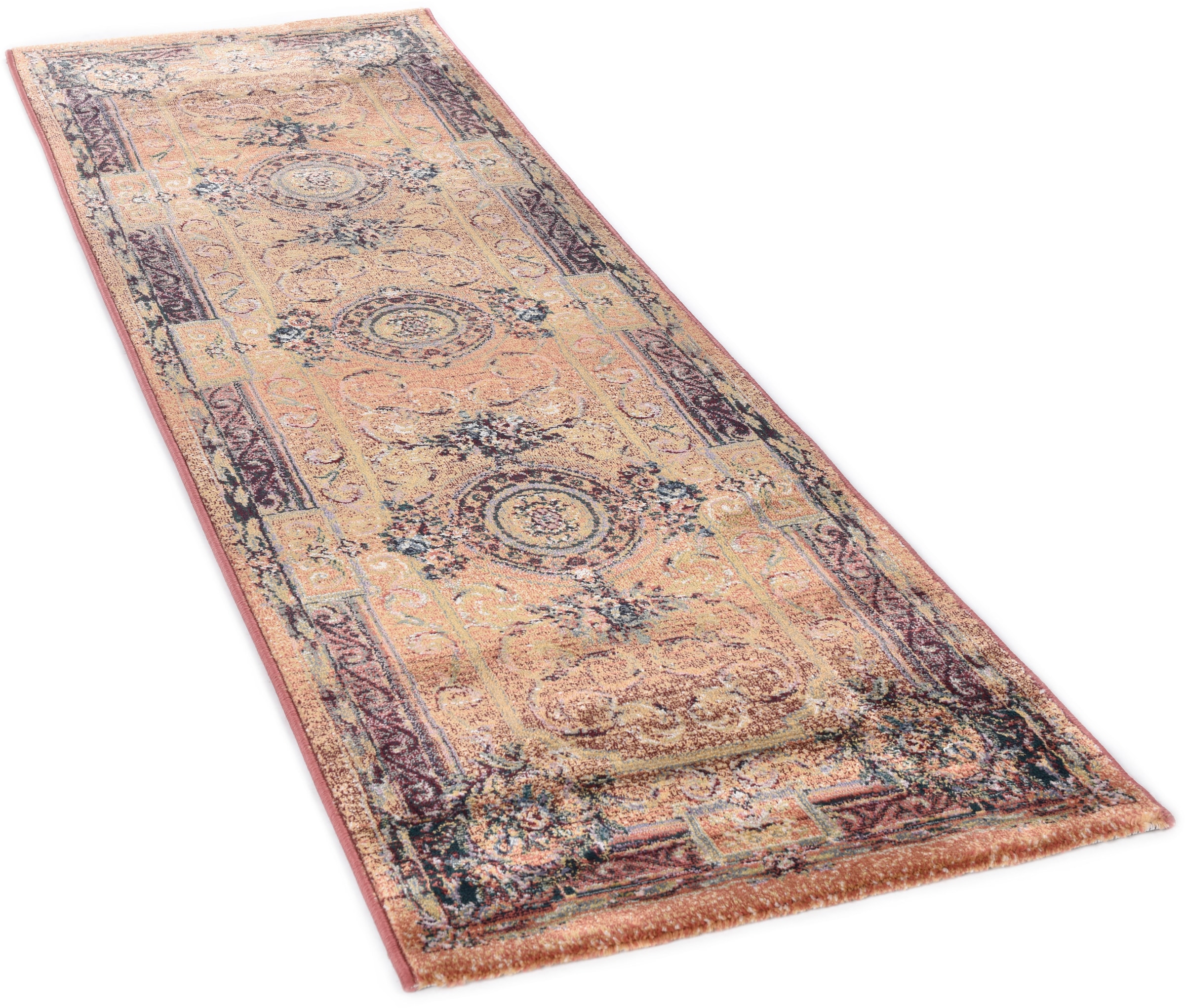 THEKO Läufer »Gabiro 856«, rechteckig, 10 mm Höhe, Teppich-Läufer, Kurzflor, Orient-Optik, ideal im Flur & Schlafzimmer