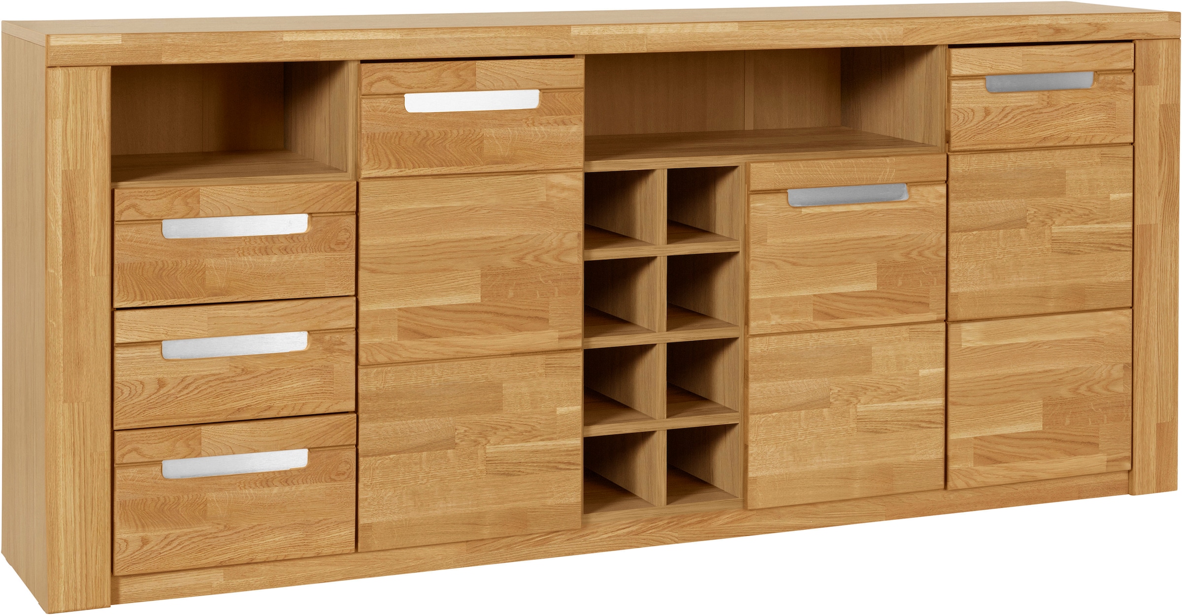 Home affaire Sideboard »Kolding«, teilmassiv