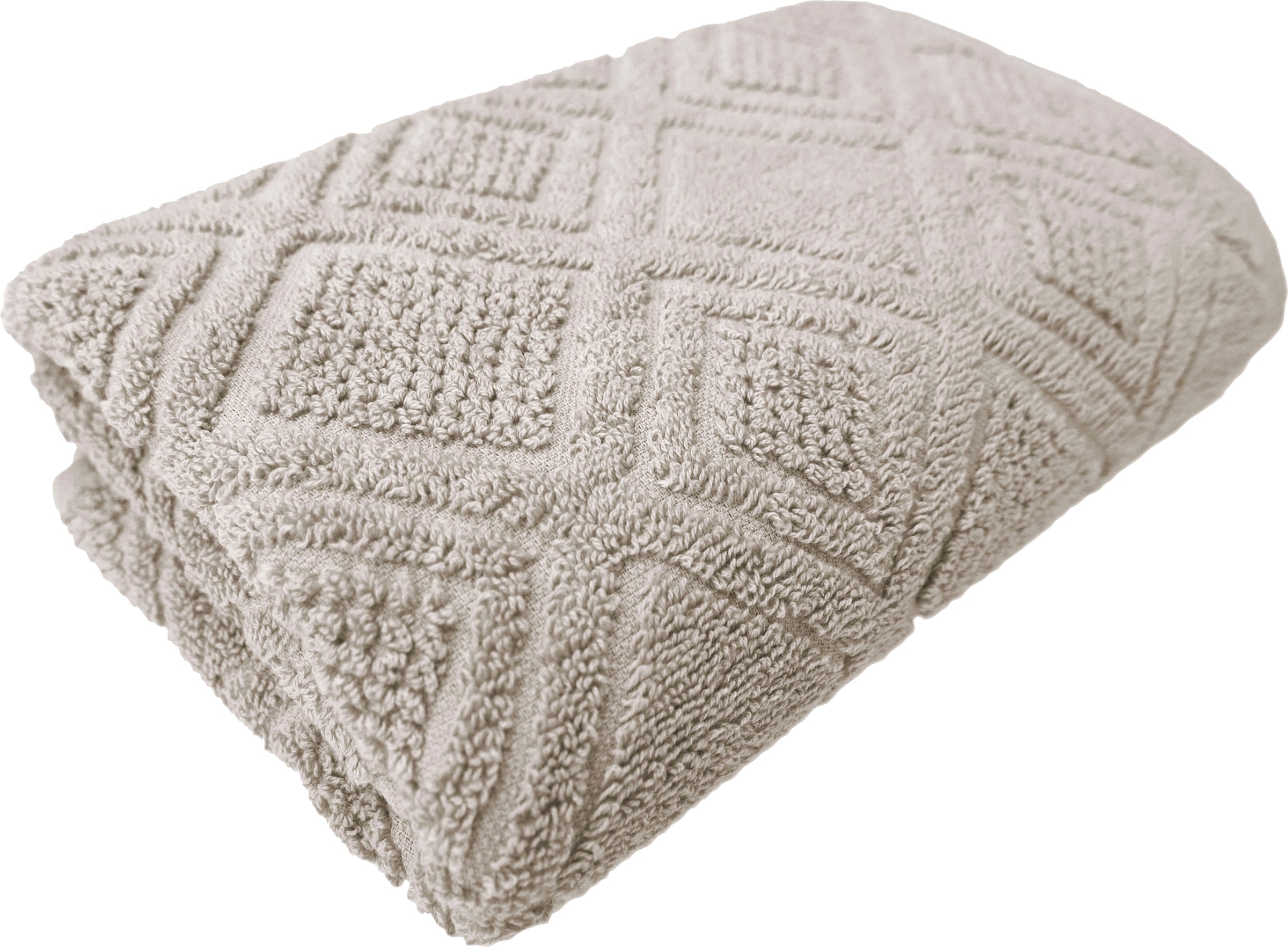 framsohn frottier Handtücher »Mosaik Handtücher«, (2 St.), gemustert, fein  gewalkter Feinzwirn, hergestellt in Österreich bequem und schnell bestellen