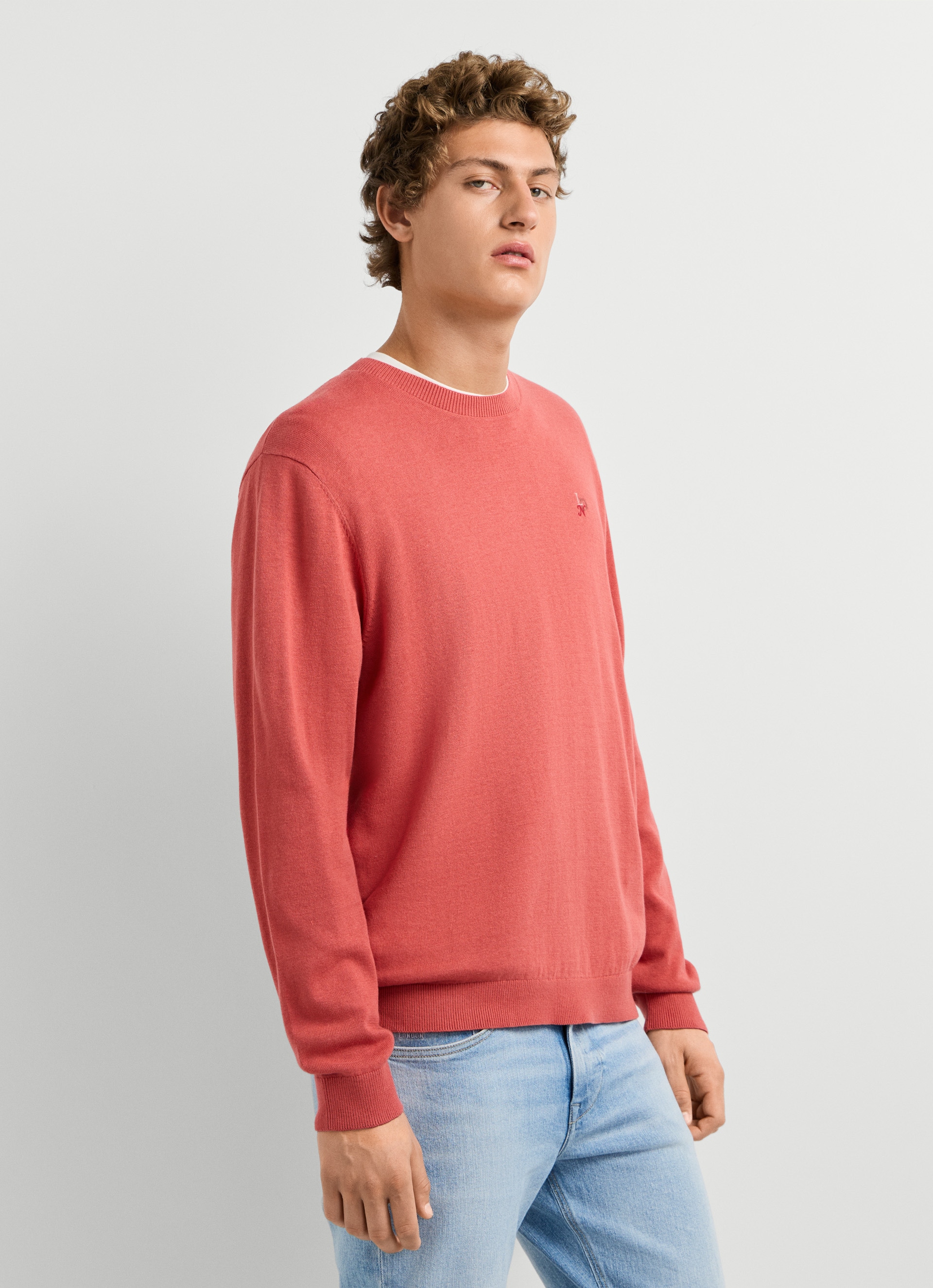 Pepe Jeans Rundhalspullover »DANIELS« mit gestickten Details, Baumwolle
