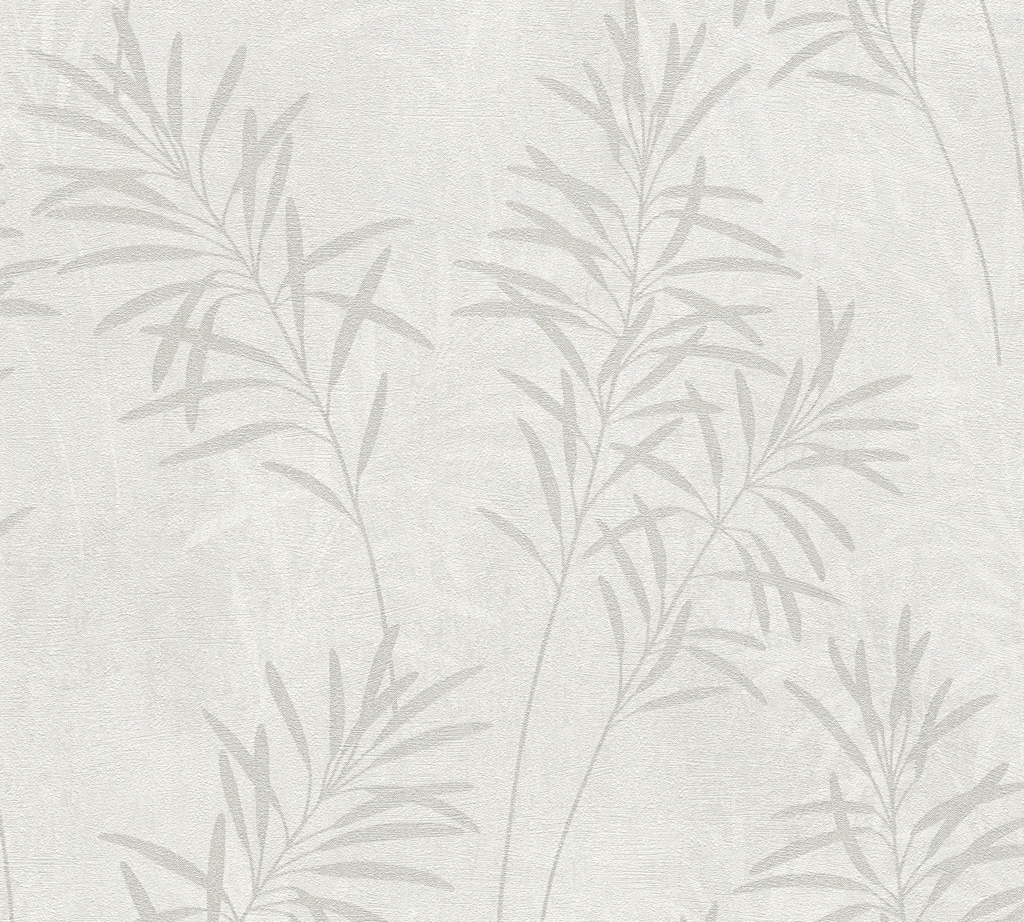 A.S. Création Vliestapete »Terra Tapete Floral Blätter«, matt-gemustert-neutral, Landhaus-Tapete Natur Metallic Tapeten Wohnzimmer Schlafzimmer Küche